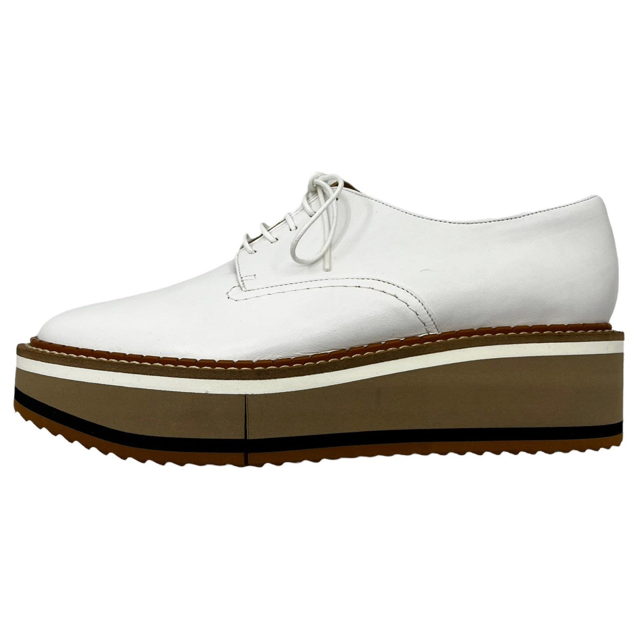 CLERGERIE(クレジュリー) BERLIN3 厚底 コンフォート シューズ ベルリン3 革靴 2517 37(23.5cm程度) ホワイト