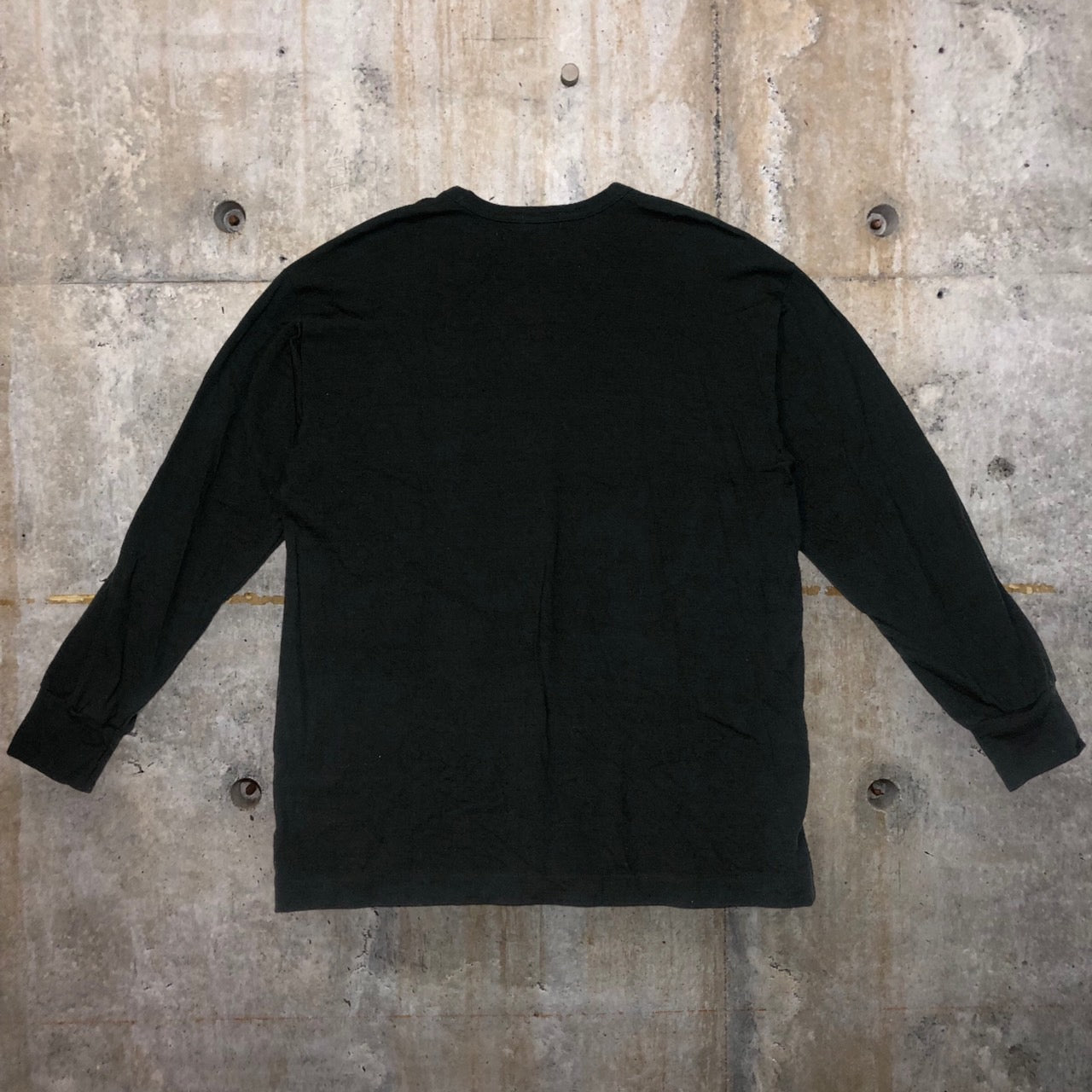 COMME des GARCONS HOMME(コムデギャルソンオム) 98's high gauge wool knit pullover/ハイゲージニットプルオーバー/90年代/カットソー/ヴィンテージ HT-040150 SIZE FREE ブラック AD1998 田中オム
