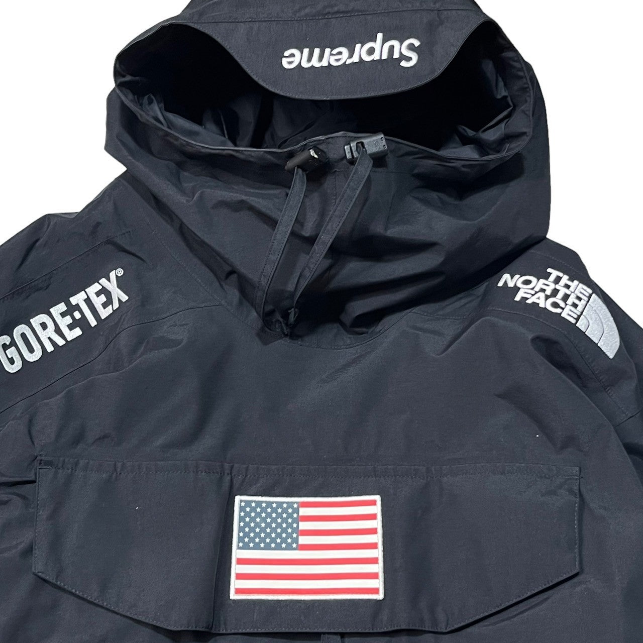 SUPREME×THE NORTH FACE(シュプリーム×ザノースフェイス) 17SS Trans Antarctica Expedition Pullover トランスアンタークティカ エクスペディション プルオーバー マウンテンパーカー NP01701I XL ブラック