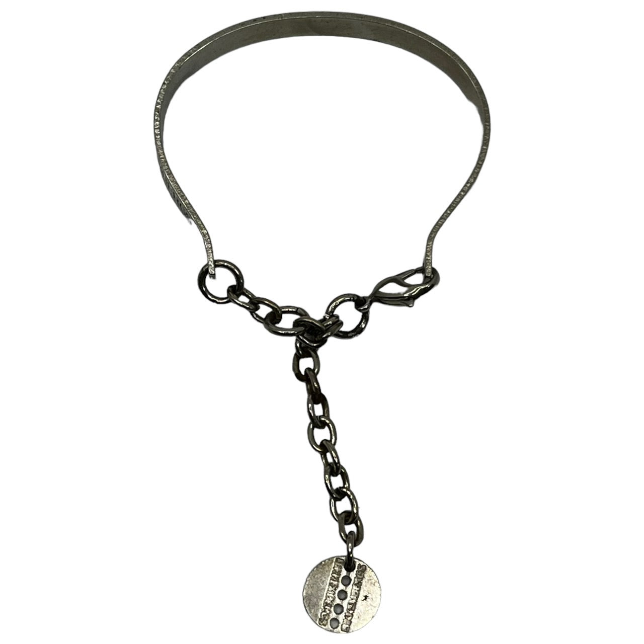 DIRK BIKKEMBERGS(ダークビッケンバーグ) 90's silver bracelet シルバー バングル ブレスレッド アクセサリー シルバー