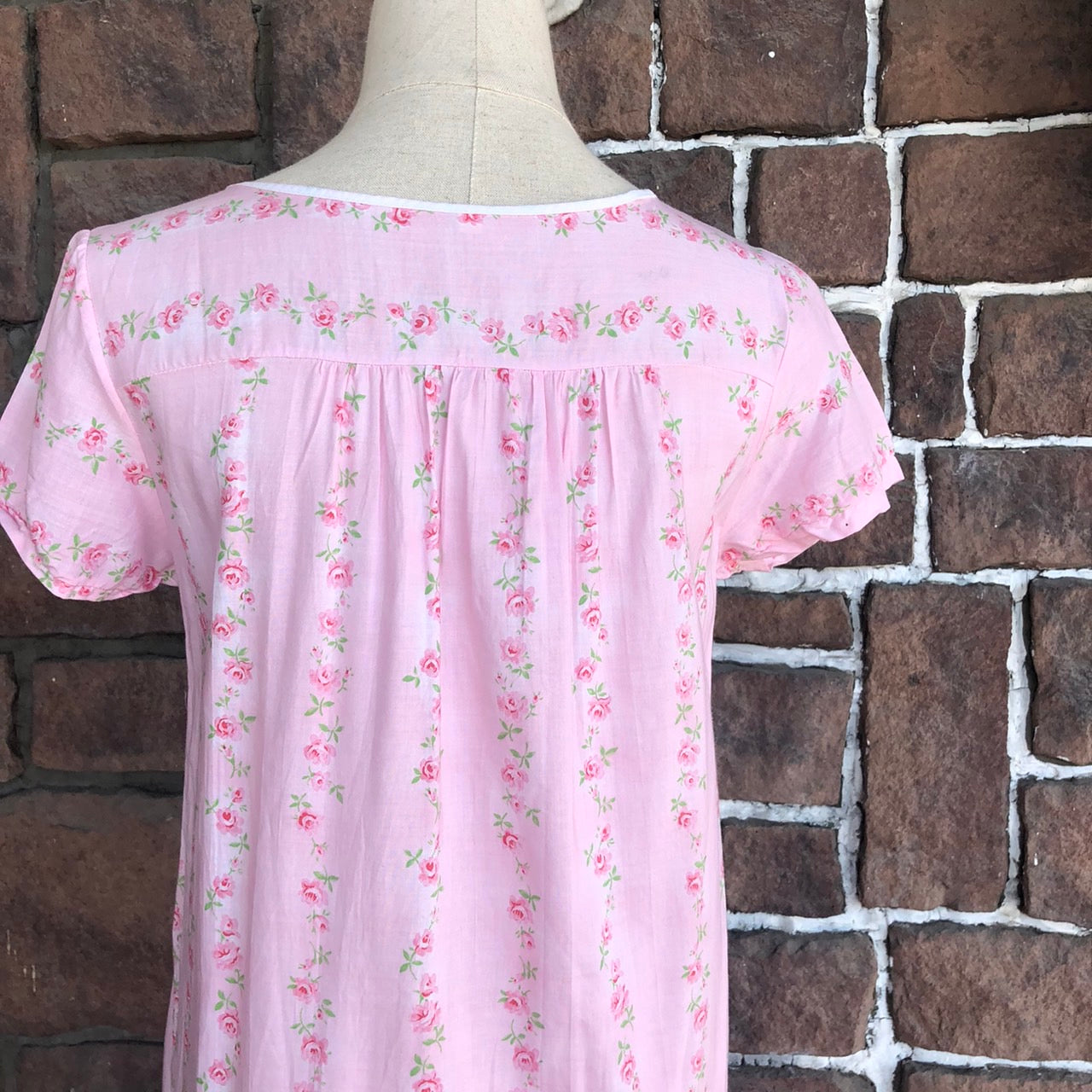 Euro Vintage(ヨーロッパヴィンテージ) Ivy_蔦と咲カットソーワンピース 42(Lサイズ程度) ピンク