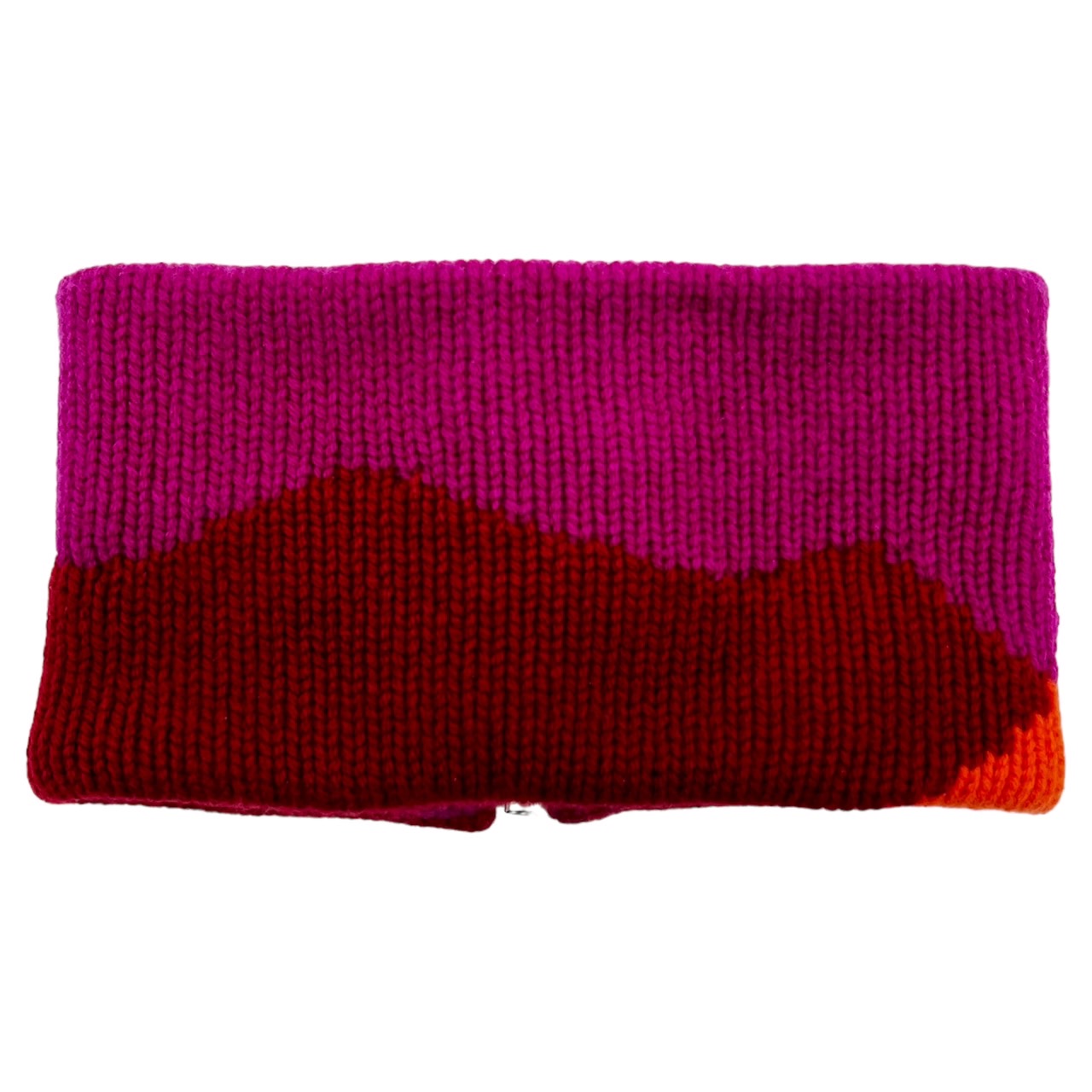 J.W.ANDERSON(ジェイダブリューアンダーソン) ribbed neckband/リブネックバンド KW0571YN0168459 ピンク×オレンジ×レッド