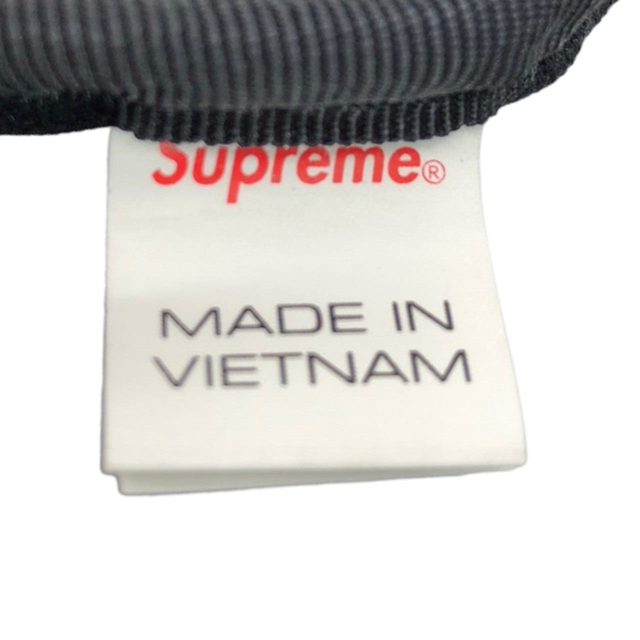 SUPREME(シュプリーム) 21SS String Waist Bag ストリング ウエスト バッグ ボディー メッシュ ニット ブラック