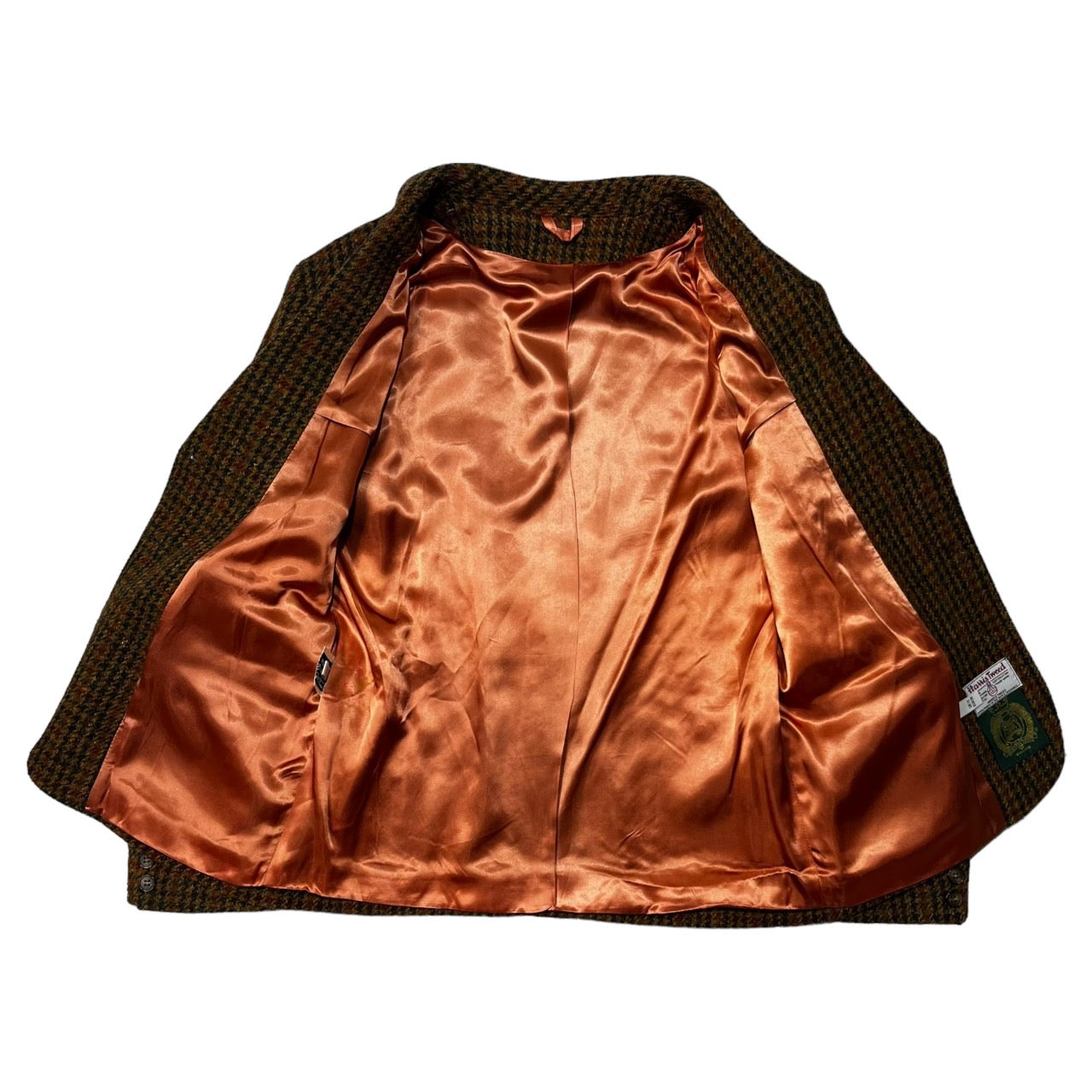 REDFERN(レッドファーン) 80's ”Harris Tweed” ヴィンテージ ツイード 3B ジャケット EUR38(M程度) ブラウン ハリスツイード