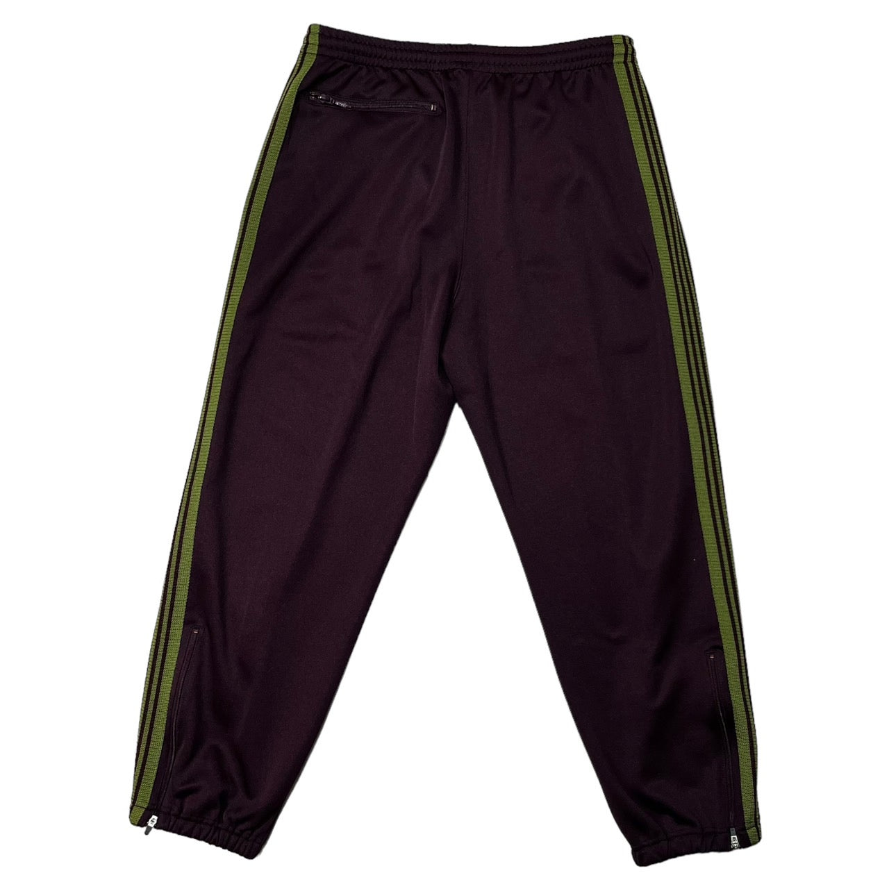 NEEDLES(ニードルズ) 21AW zipped track pant トラックパンツ ジャージ JO226 S マルーン Maroon Poly Smooth