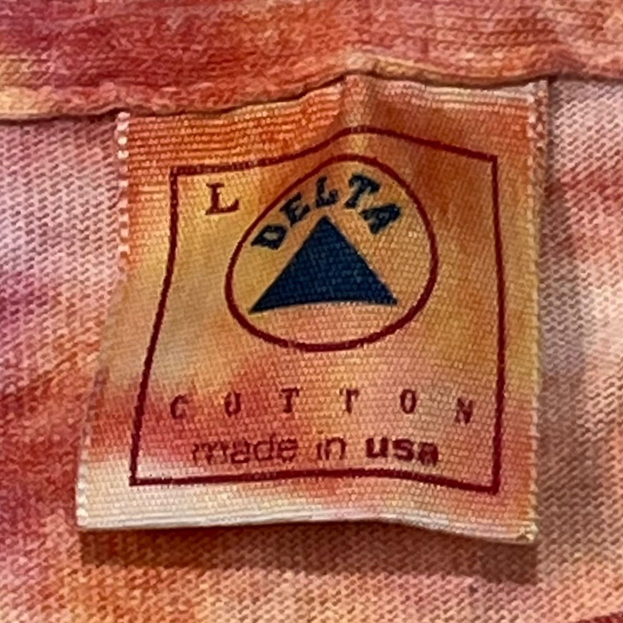 VINTAGE(ヴィンテージ) 90's Woodstock tie-dye T-shirt/ウッドストック/Tシャツ/タイダイ/バンドTシャツ SIZE L レッド×イエロー 90s 90年代 フェスティバル