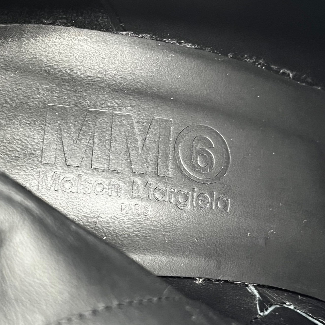 MM6 Maison Margiela(エムエムシックス) 90㎜ ankle boots アンクル ブーツ S59WU186 SIZE 38(24.0~24.5程度) ホワイト 箱付