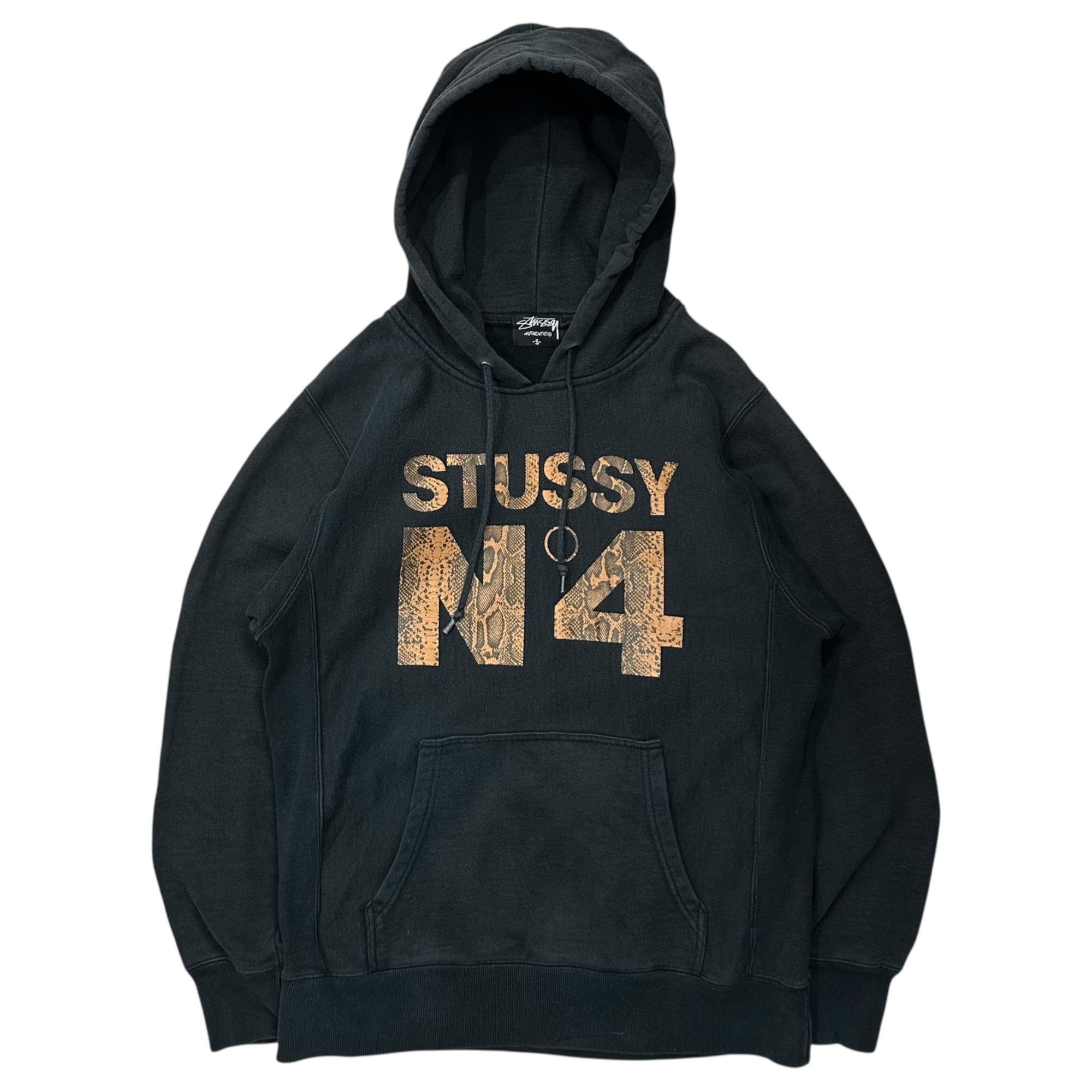 STUSSY(ステューシー) N°4 Python Logo Print Hoodie パイソン ロゴ