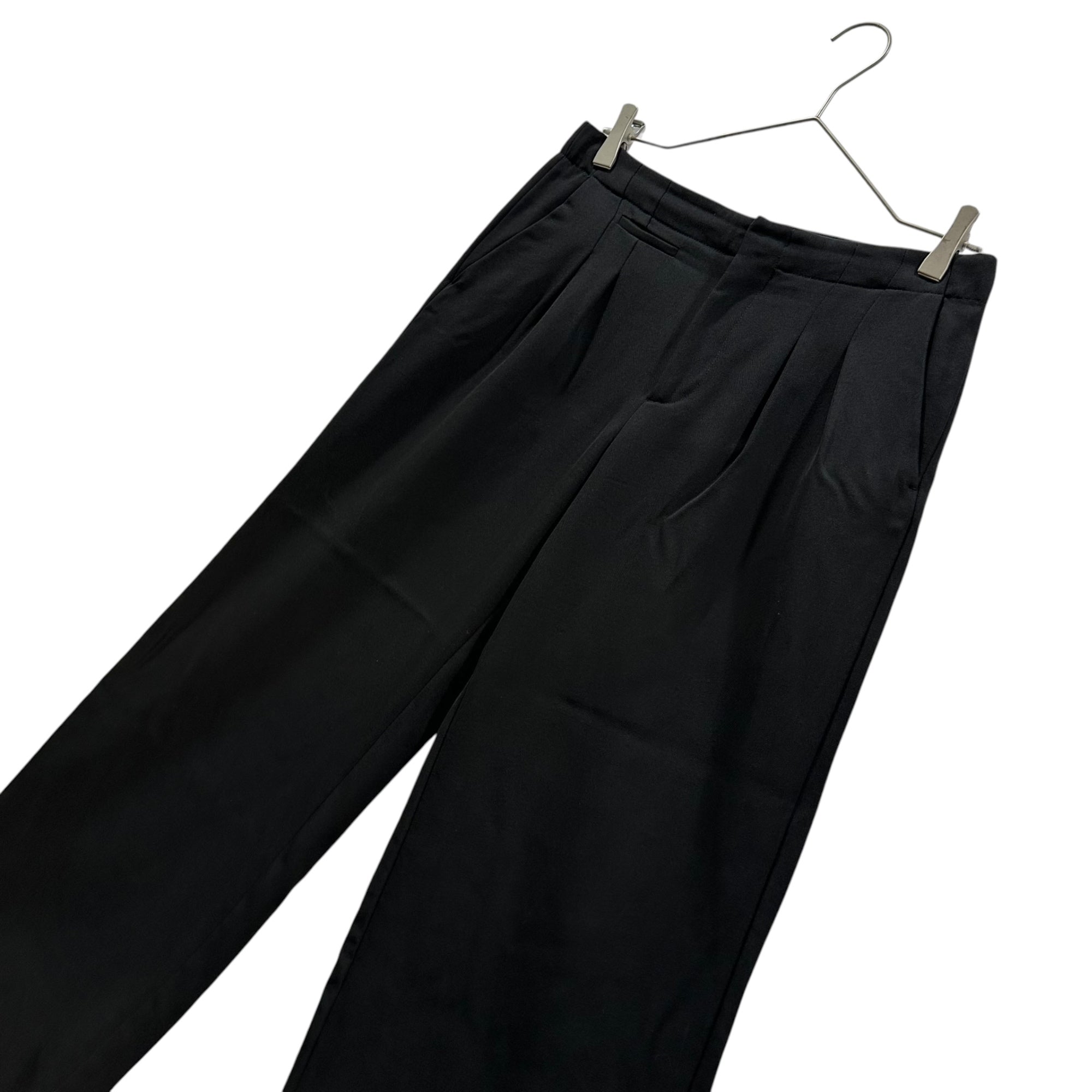 MAISON MARGIELA(メゾンマルジェラ) 2016SS Straight-Leg Striped Slacks ストレート ストライプ スラックス S51KA0362 S45194 38(M) ブラック