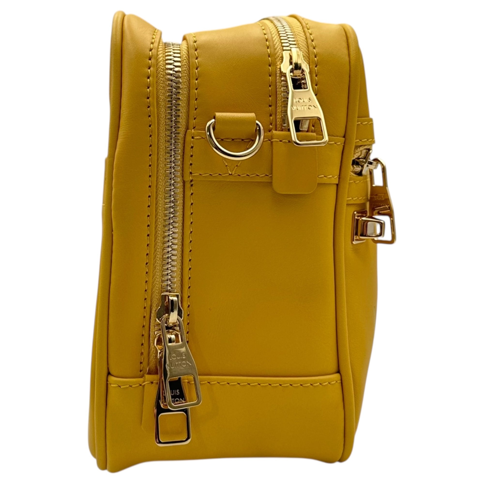 LOUIS VUITTON(ルイヴィトン) 2009 Limited Edition Plate Panam 2009年限定 パナム カメラ バッグ M45507 イエロー SP0049 ショルダー パナームライン テイクオフ