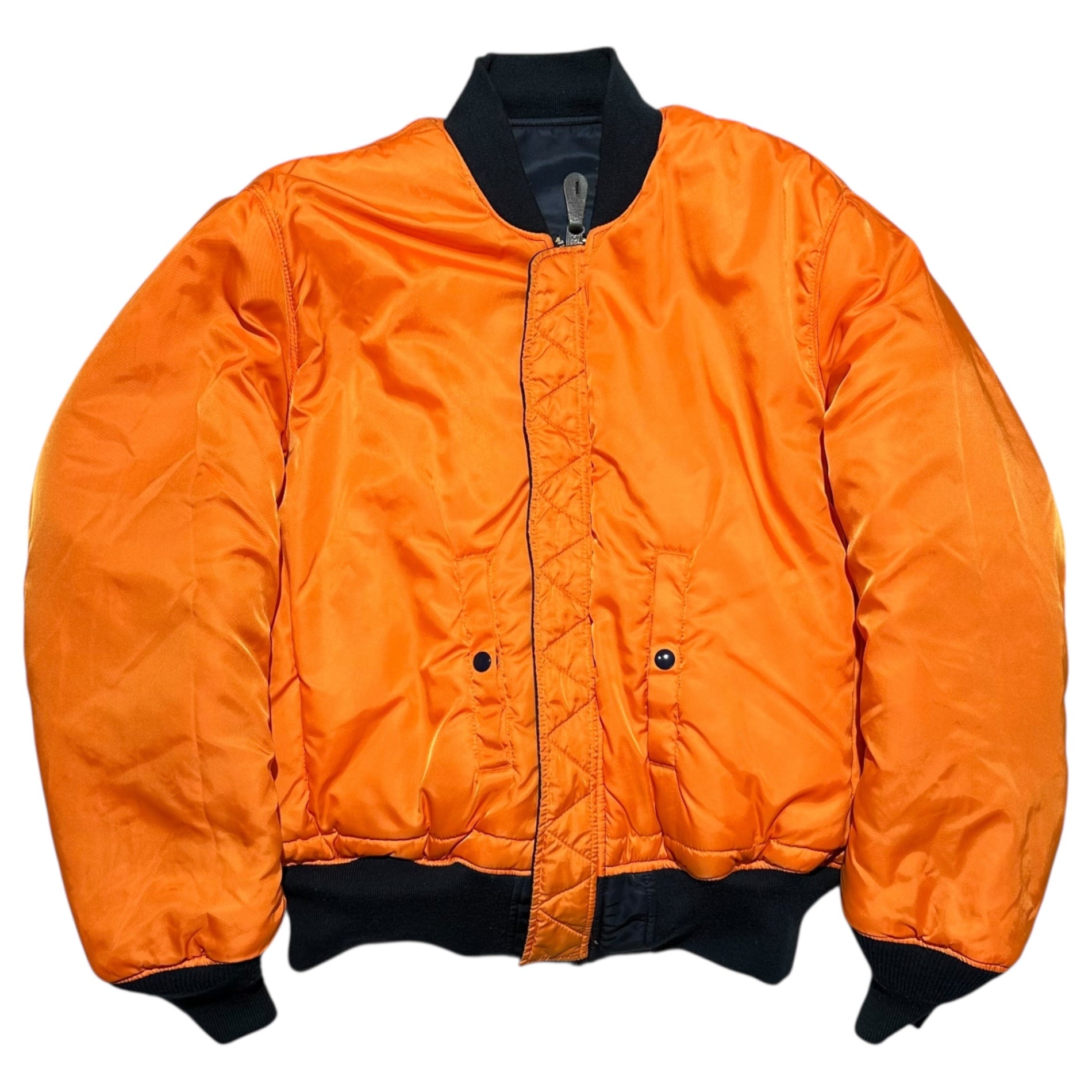 ALPHA INDUSTRIES(アルファ インダストリーズ) MA-1 FLIGHT JACKET フライト ジャケット 2000-267 XL ネイビー ブルゾン ボンバー