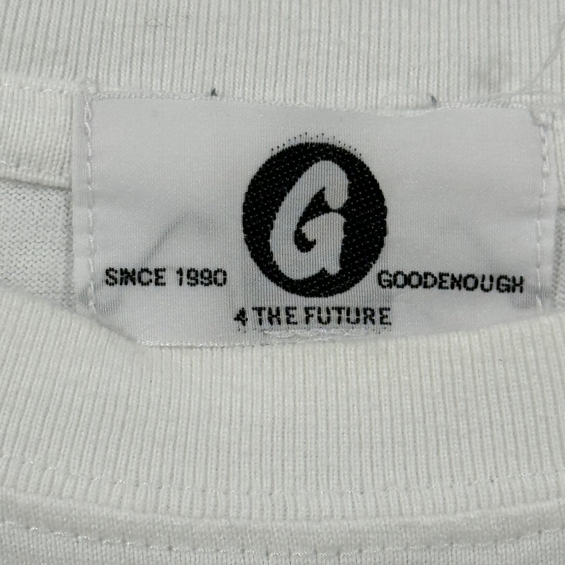 GOODENOUGH(グッドイナフ) 2014ss DULL BOY TEE Graphic s/s T-shirt グラフィック 半袖 Tシャツ L ホワイト×ピンク