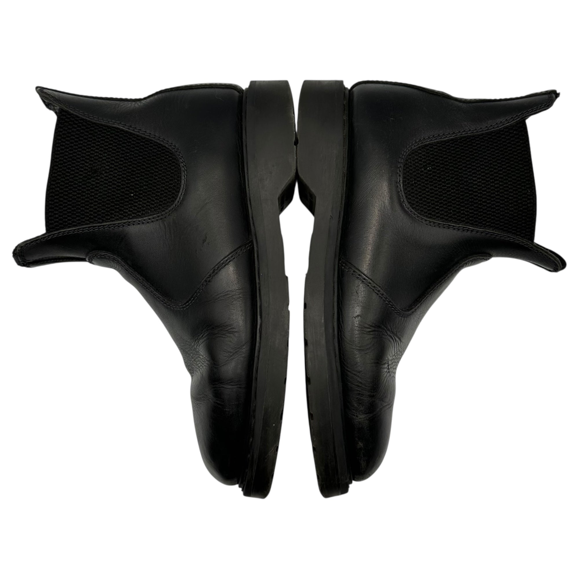 SOLOVAIR × MHL(ソロヴェアー × エムエイチエル マーガレットハウエル) Side-Gore Plain Toe サイドゴア プレーントゥ ブーツ 6(24～24.5cm程度)  ブラック