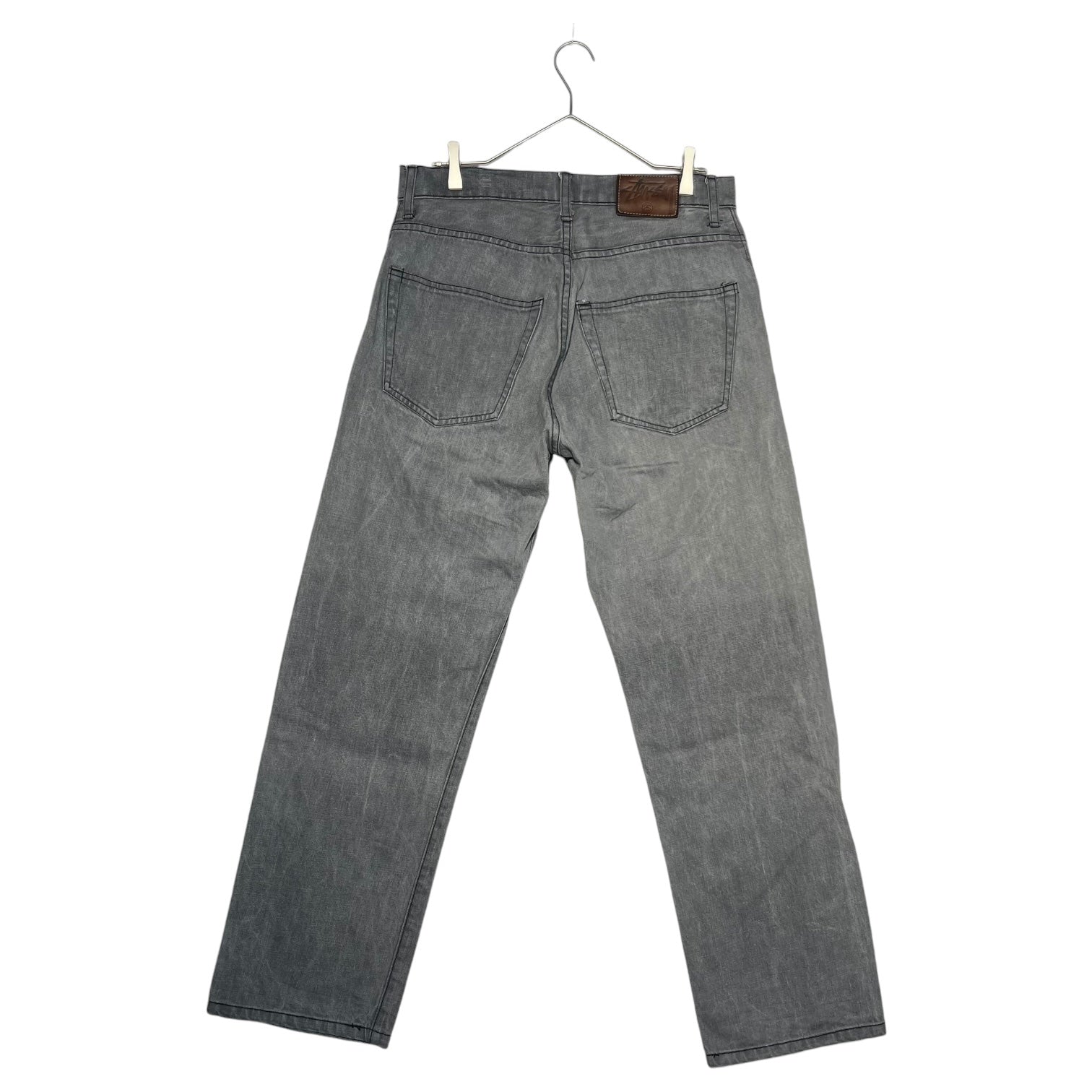 STUSSY(ステューシー) 90's ~ 00's tapered gray denim pants テーパード グレー デニム パンツ 32 グレー USA製