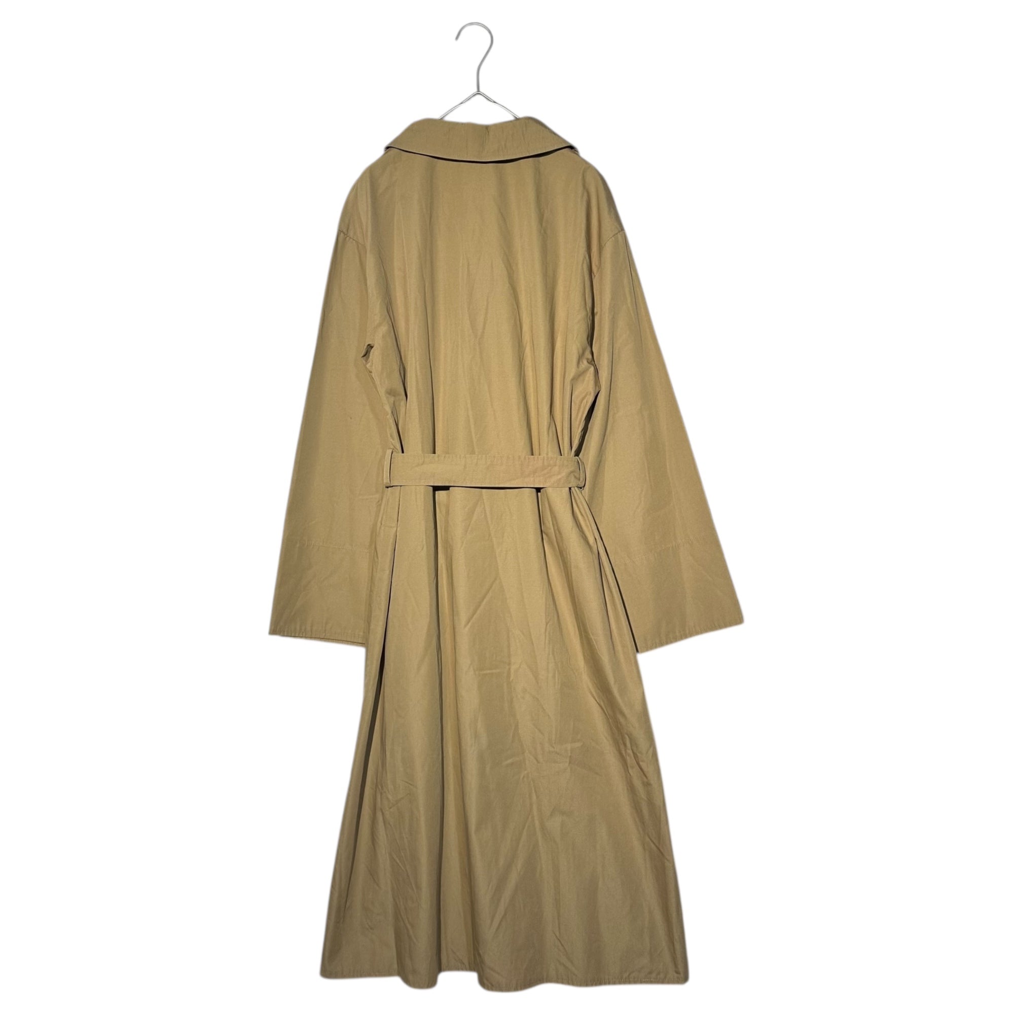 Euro vintage(ヨーロッパヴィンテージ) 70's~ NiNO_trench coat with design button デザインボタンのトレンチコート 表記無し(Mサイズ程度) ベージュ