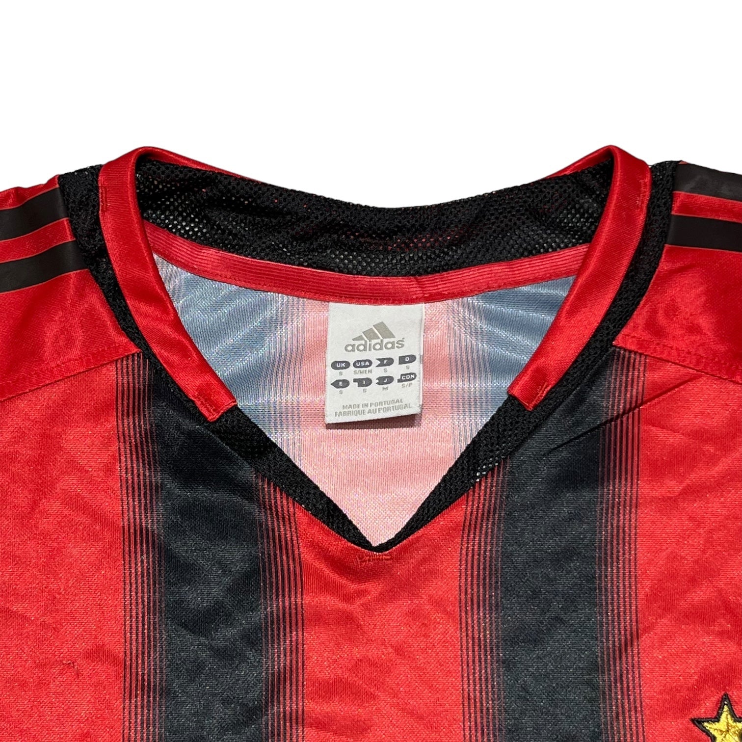 adidas(アディダス) AC MILAN REPLICA SHIRT ACミラン レプリカ シャツ シェフチェンコ S レッド ゲーム Tシャツ