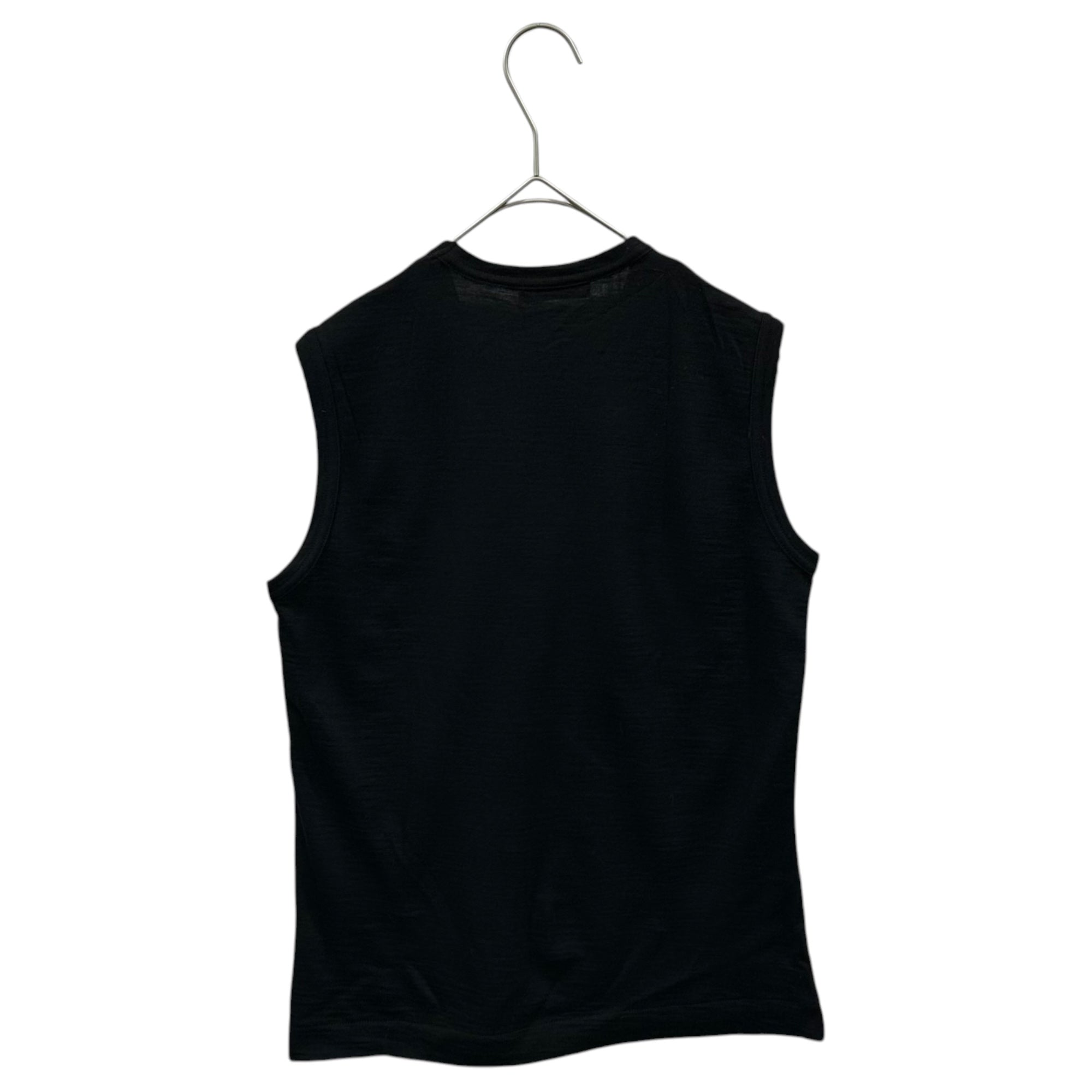 tricot COMME des GARCONS(トリココムデギャルソン) 1997AW Wool sleeveless T-shirt ウール ノースリーブ Tシャツ TT-070400 表記無(M程度) ブラック AD1997 90's 90年代