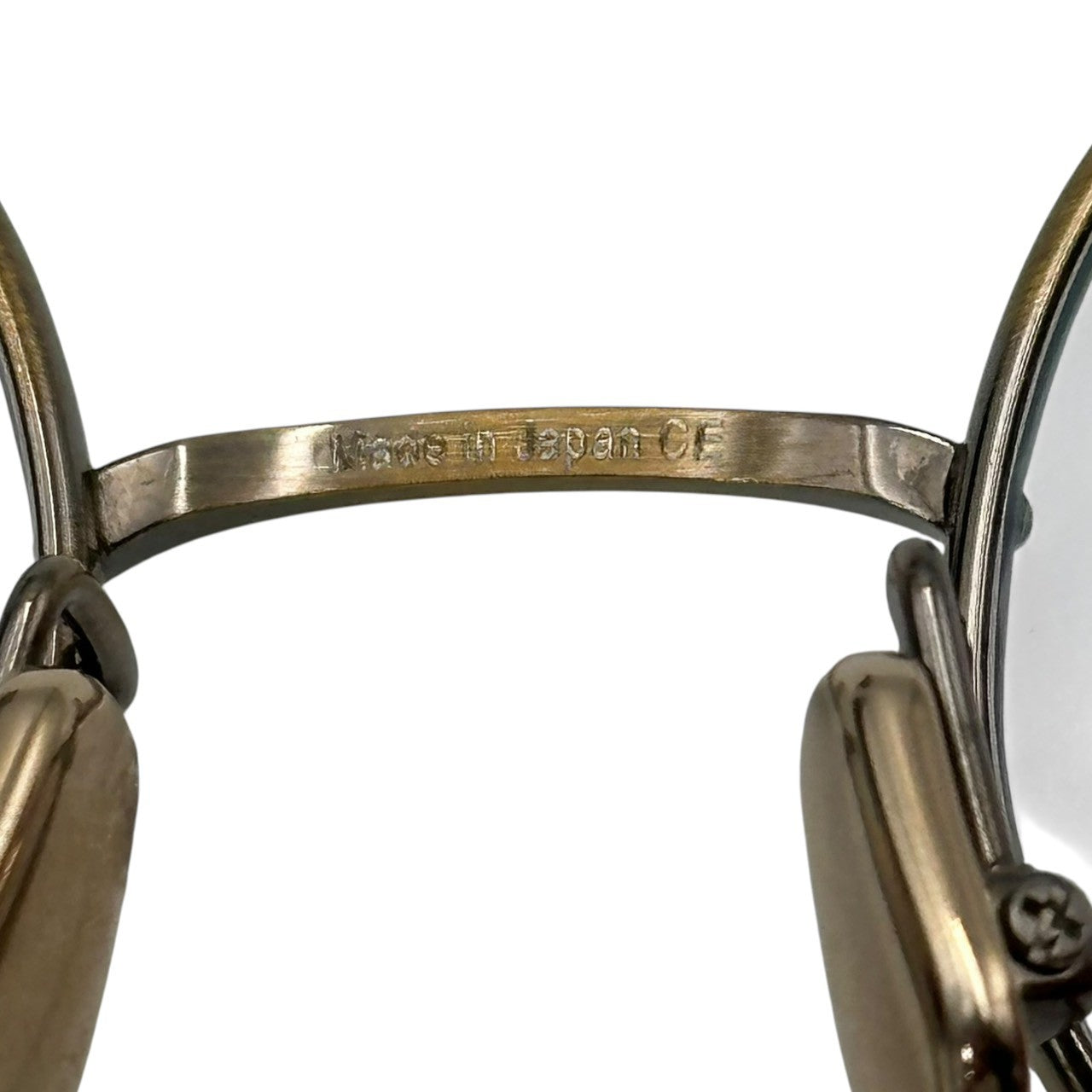 Native Sons(ネイティブサンズ) SEEGER 47 -  ANTIQUE GOLD ゼーガー 縄手 ラウンド メガネ クリア レンズ アンティークゴールド 眼鏡 メタル フレーム 丸