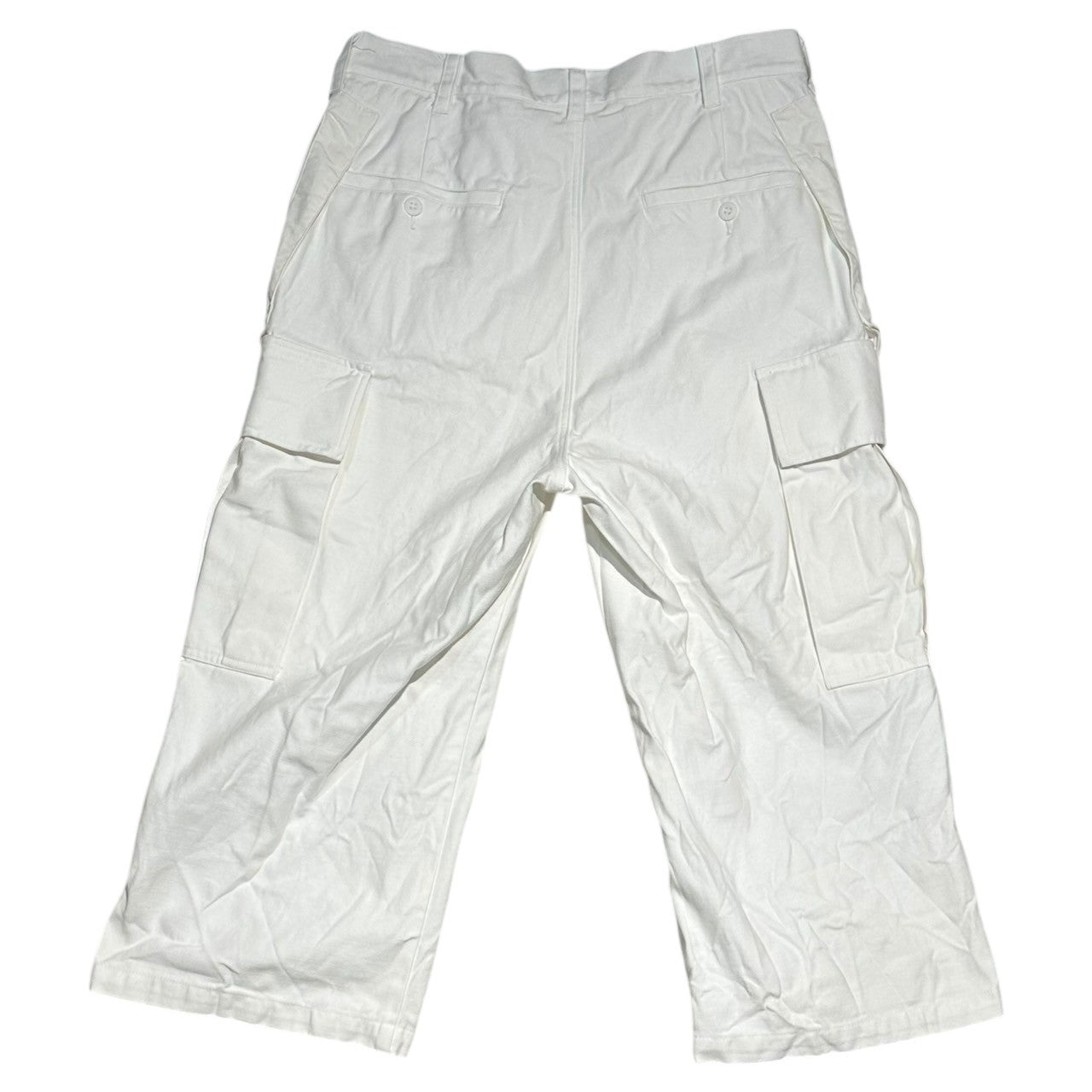 FACETASM(ファセッタズム) 21SS Big Pocket Cropped Cargo Pants ビッグポケット クロップド カーゴ パンツ KG0-PT-M15 3(S) ホワイト