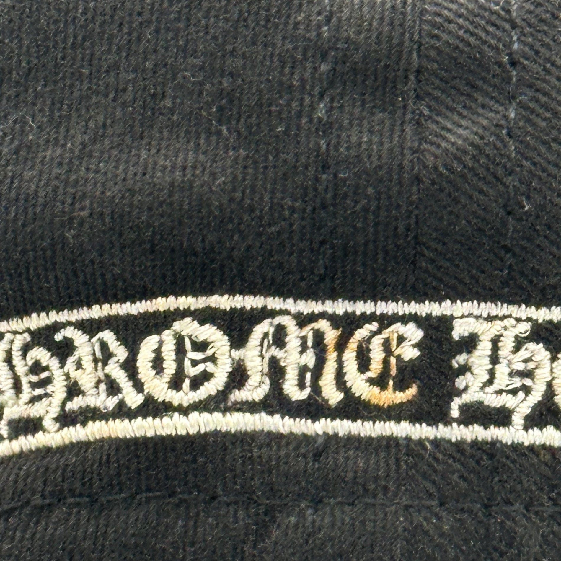 CHROME HEARTS(クロムハーツ) 90'S Dagger Embroidery Snapback Cap 90