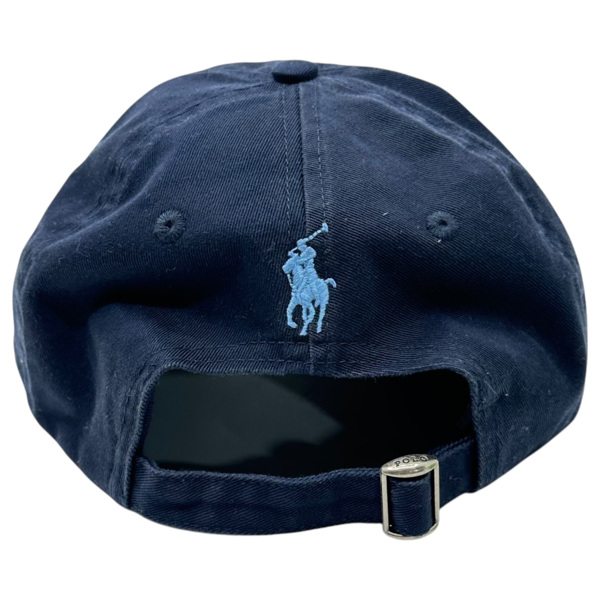 POLO RALPH LAUREN(ポロラルフローレン) Back Embroidered 6-Panel Cap バック 刺繍 6パネル キャップ ネイビー タグ切り取り