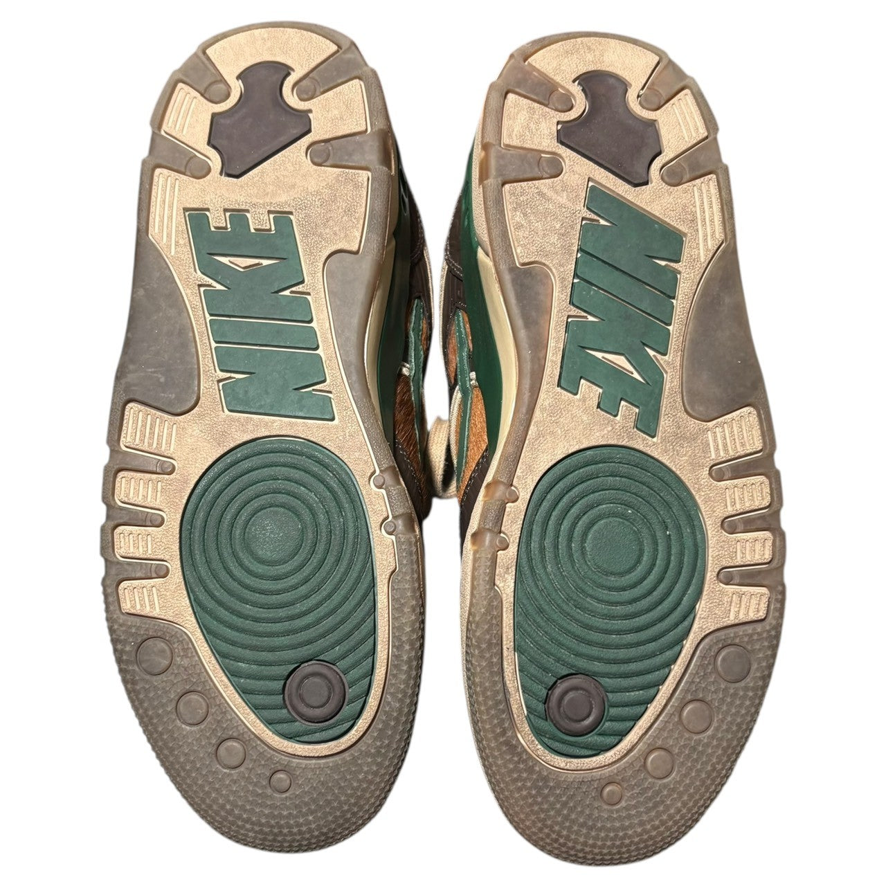 NIKE×NIGO(ナイキ×ニゴー) Air Force 3 Low SP "Baroque Brown and Pecan" エアフォース3 ロー  HQ0260-201 28.5cm ブラウン×グリーン ローカット スニーカー