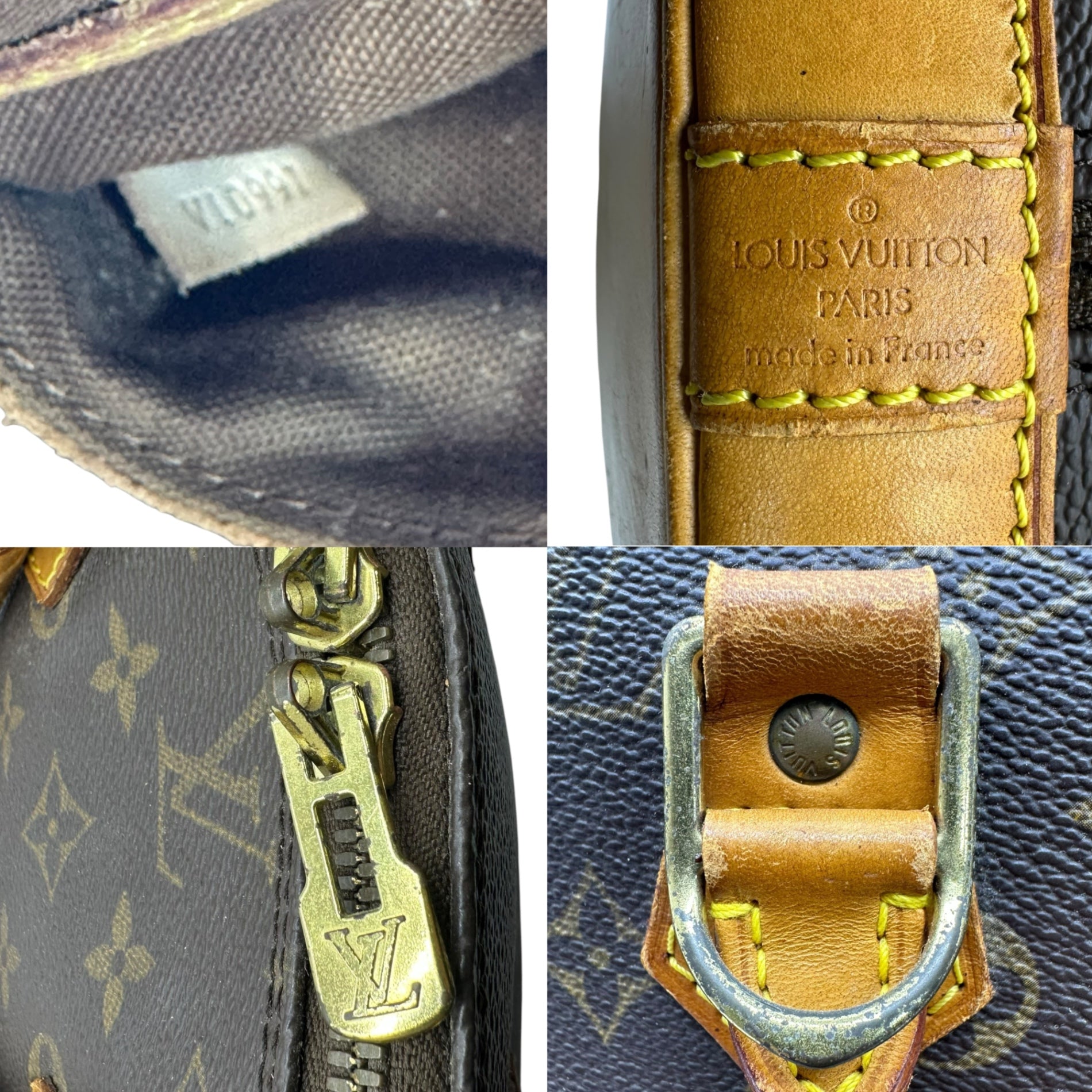 LOUIS VUITTON(ルイヴィトン) Alma old monogram hand bag Alma 旧型 モノグラム ハンド バッグ 型番：M51130 製造番号：VI0997 ブラウン