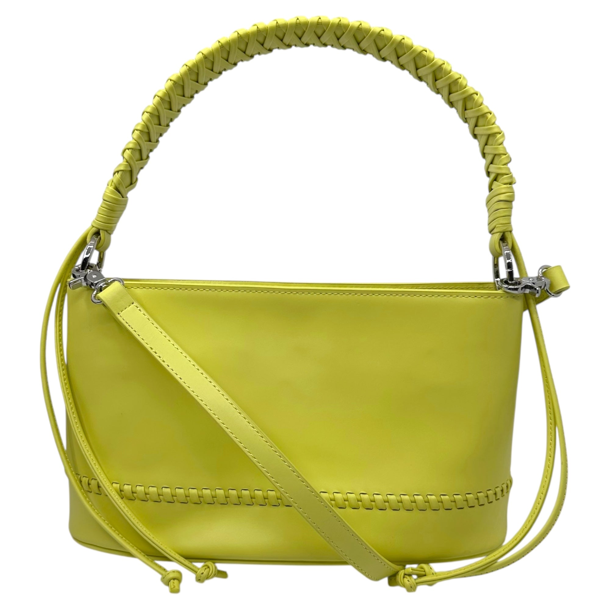 LENK(リンク) 24AW Shoulder Strap Bucket Bag ショルダー付 バケツ バッグ LE-24AW04 イエロー 参考定価44,000円