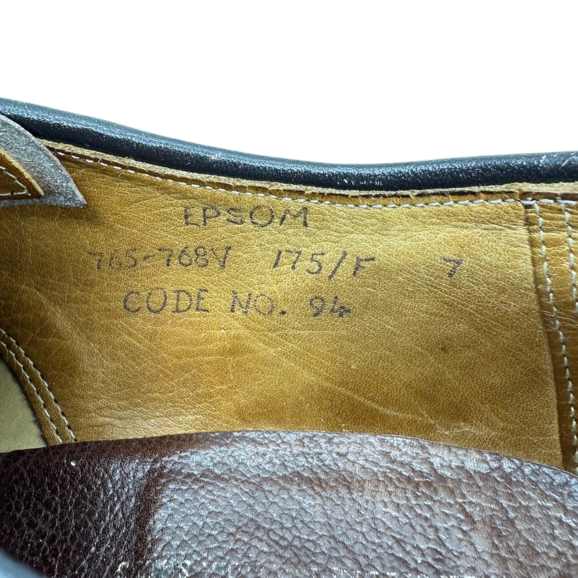 CHEANEY(チーニー) Plain toe outer wings leather shoes プレーントゥー 外羽 レザー シューズ 765-768V 7(26cm程度) ブラウン EPSOM