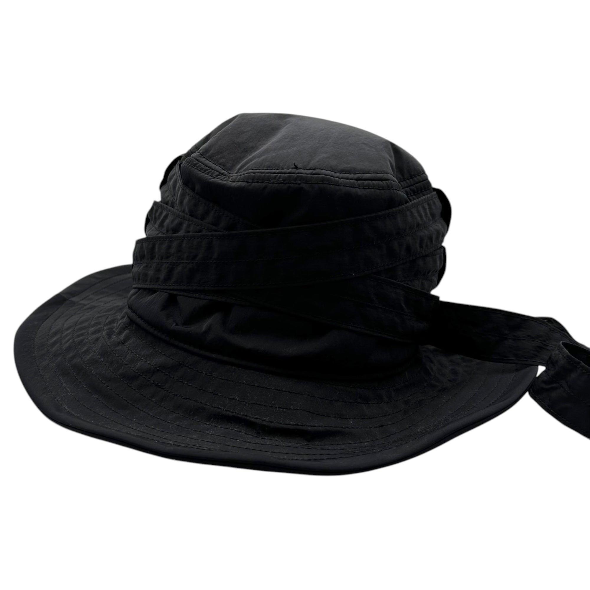 Y-3(ワイスリー) CINCH BUCKET HAT シンチ ストラップ バケット ハット ブラック