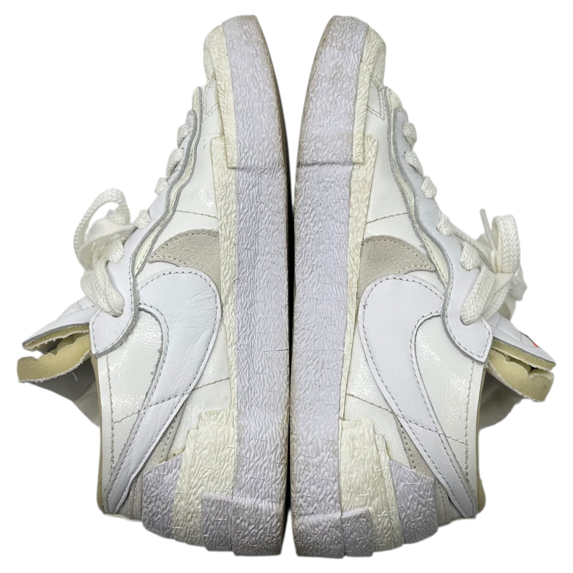 NIKE×sacai(ナイキ×サカイ) Blazer Low "White Patent Leather" ブレザー ロー DM6443-100 24cm ホワイト ローカット スニーカー コラボ