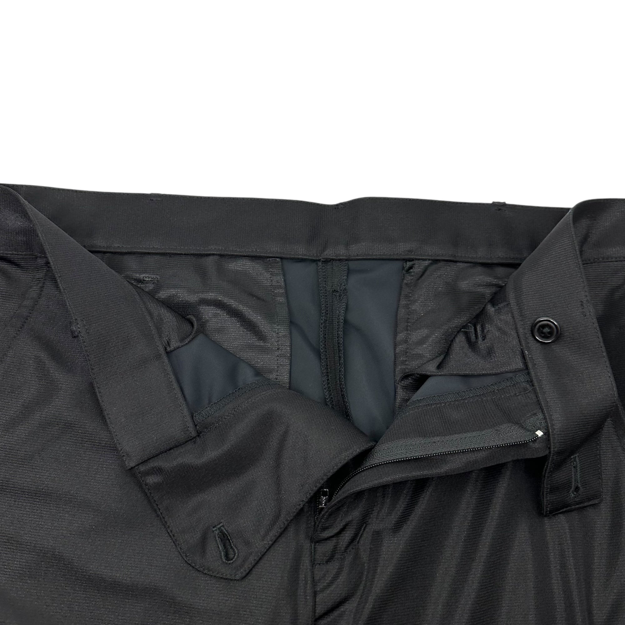 doublet(ダブレット) 21AW DOUBLE RECYCLE PET BOTTLE TROUSERS ダブル リサイクル ペットボトル スラックス 21AW14PT163 M ブラック パンツ