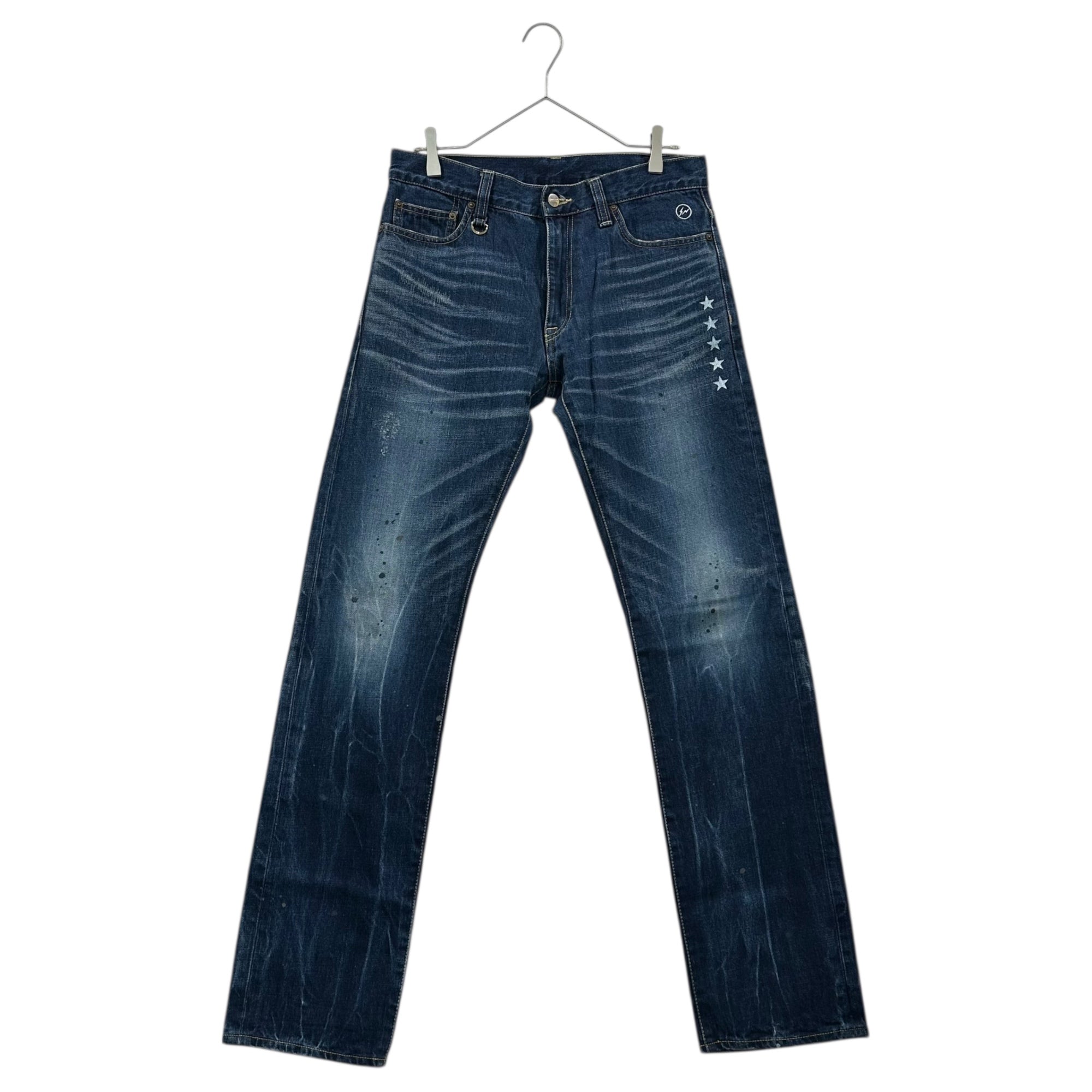 carhartt×uniform experiment (カーハート×ユニフォームエクスペリメント) fragment design Cotton Straight Denim Pants フラグメント デザイン コットン ストレート デニム パンツ UE-123133 W30 インディゴ