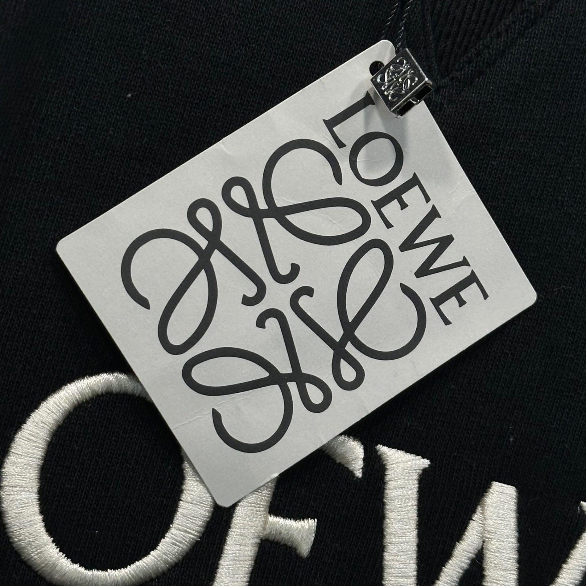 LOEWE(ロエベ) Anagram Logo Cotton Sweatshirt アナグラム ロゴ スウェット M ブラック