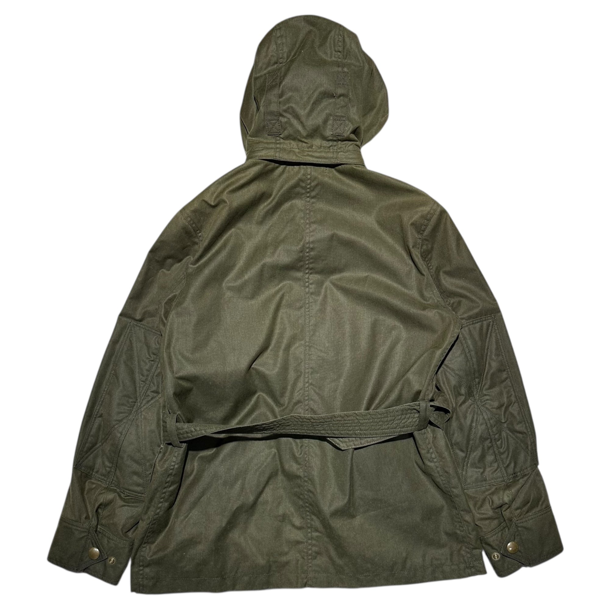 WTAPS(ダブルタップス) 14AW The British Millerain OILED JK オイルド ジャケット 142GWDT-JKM07 1 オリーブ フーデッド ミリタリー