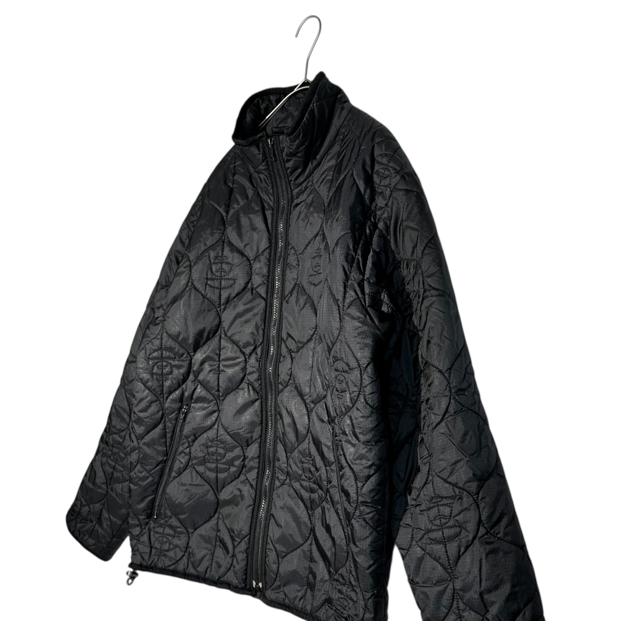 A BATHING APE(アベイシングエイプ) 00's Monkey Face Quilted Down Jacket モンキー フェイス キルティング ダウン ジャケット M ブラック