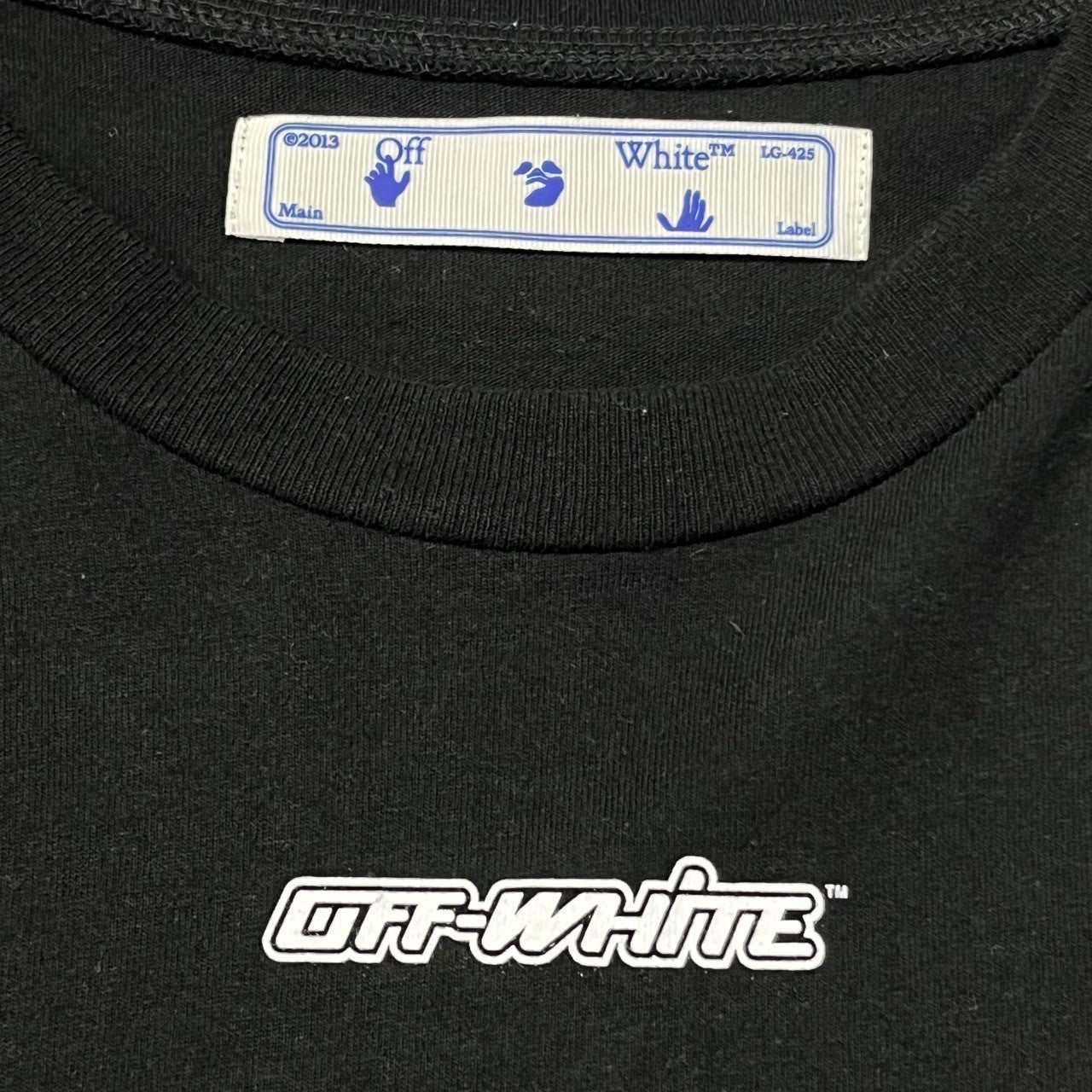 Off-White(オフホワイト) ARROW SLIM T-SHIRT Tシャツ OMAA027E20JER005 L ブラック