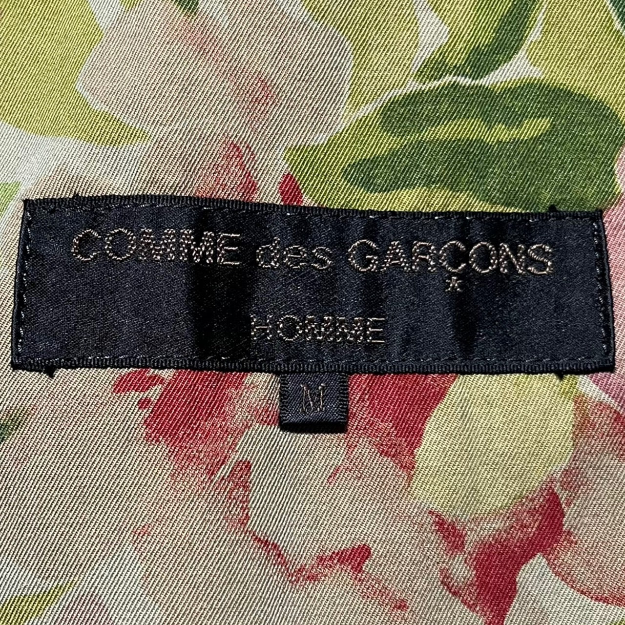 COMME des GARCONS HOMME(コムデギャルソンオム) 02SSタマムシカラーハーフモッズコート HE-J086 M カーキ AD2001 田中オム