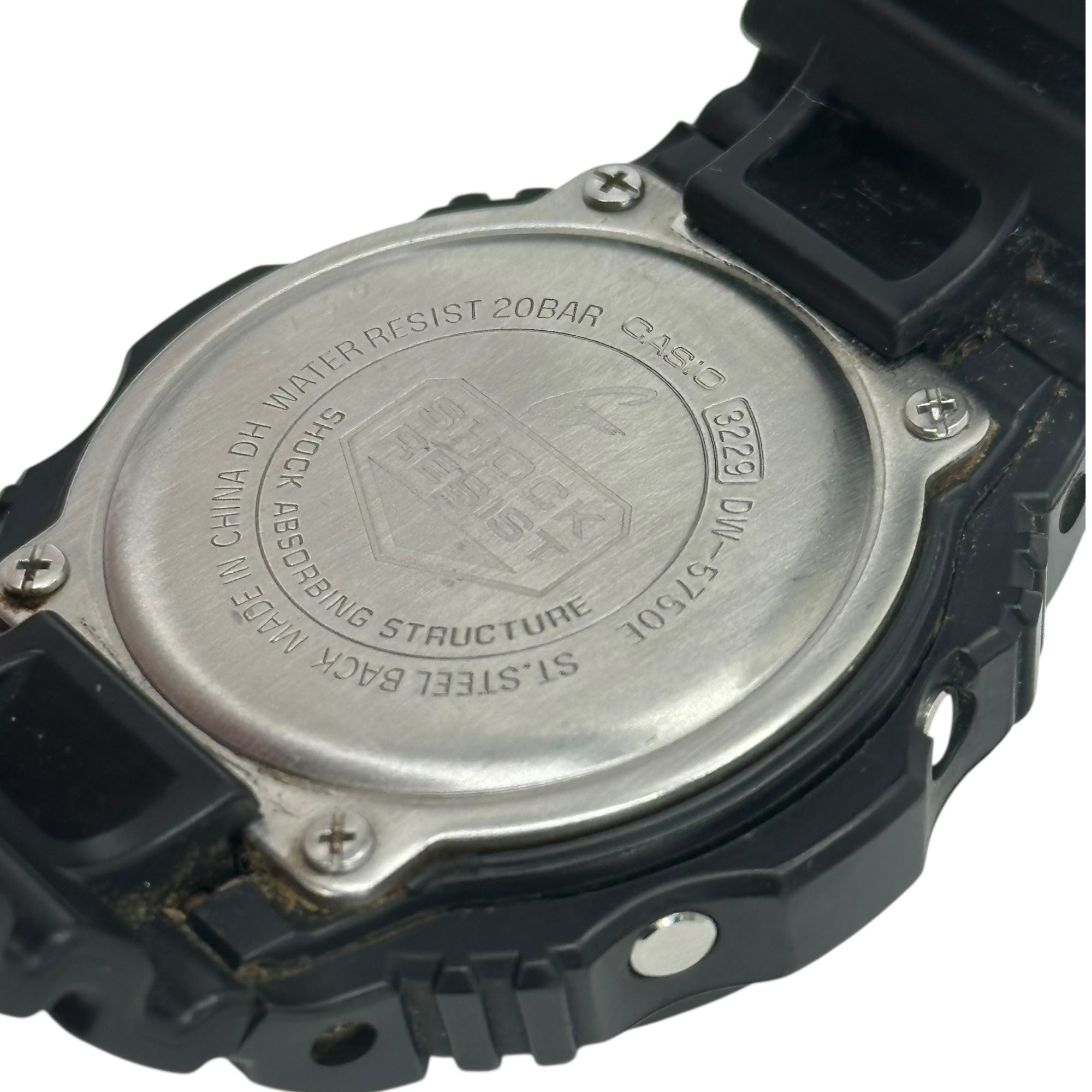 CASIO(カシオ) G-SHOCK ジーショック デジタル 腕時計 DW-5750E ブラック×レッド