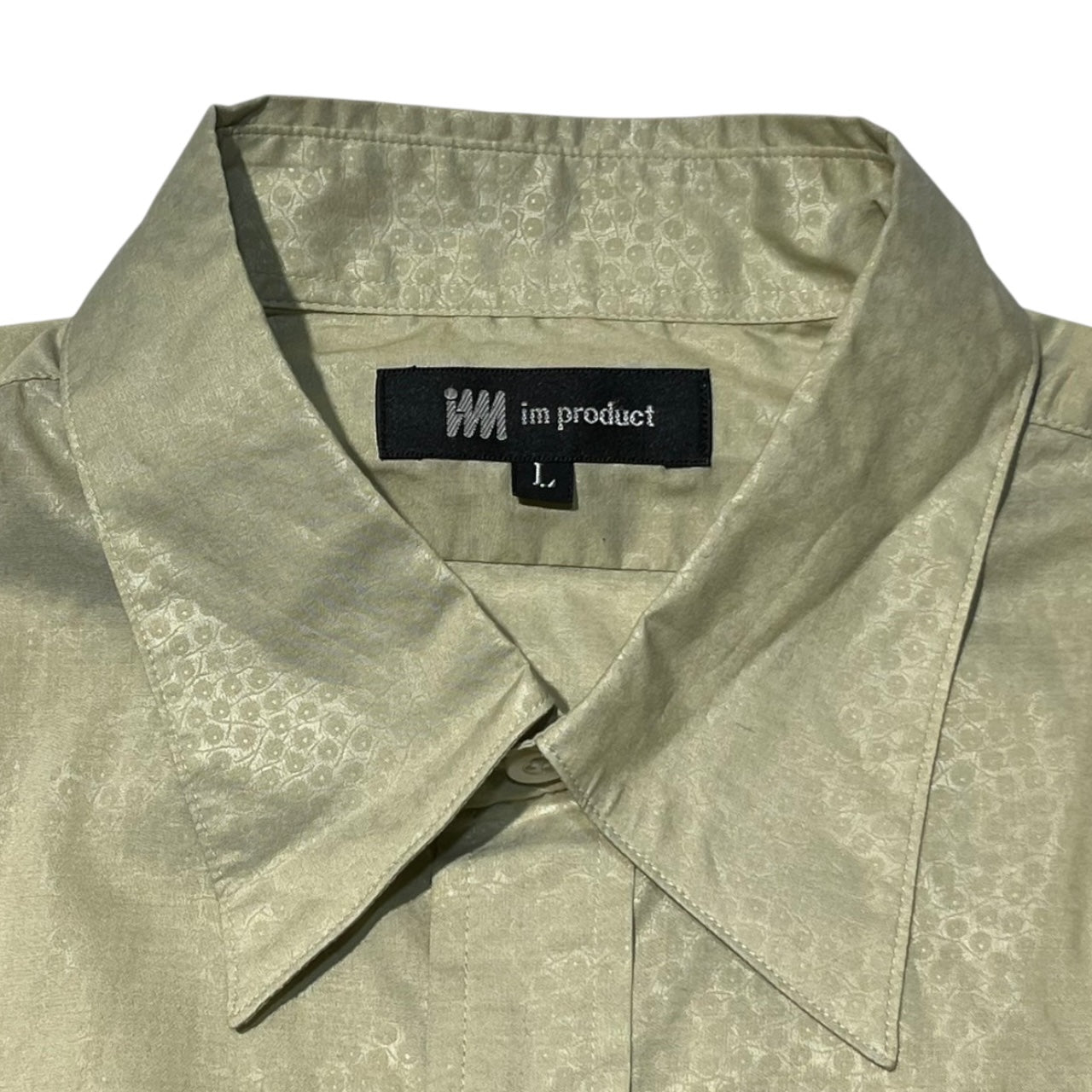 ISSEY MIYAKE(イッセイミヤケ) 90'sノースリーブシャツ IMLB-RN2500-11 L ベージュ
