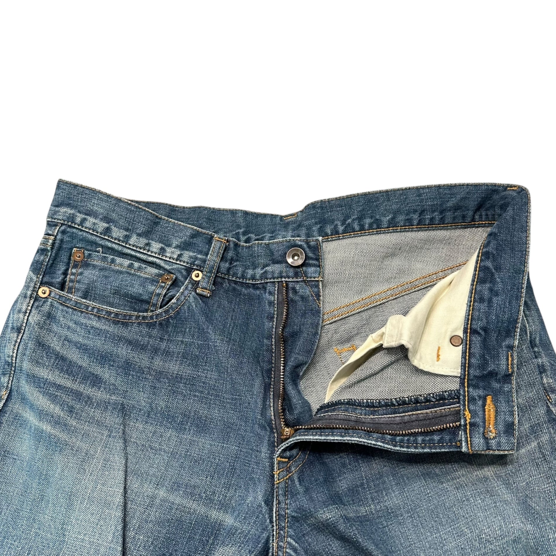 kolor(カラー) Cropped Denim Pant クロップド デニム パンツ 10WCM-P15117 3(L程度) ライトインディゴ