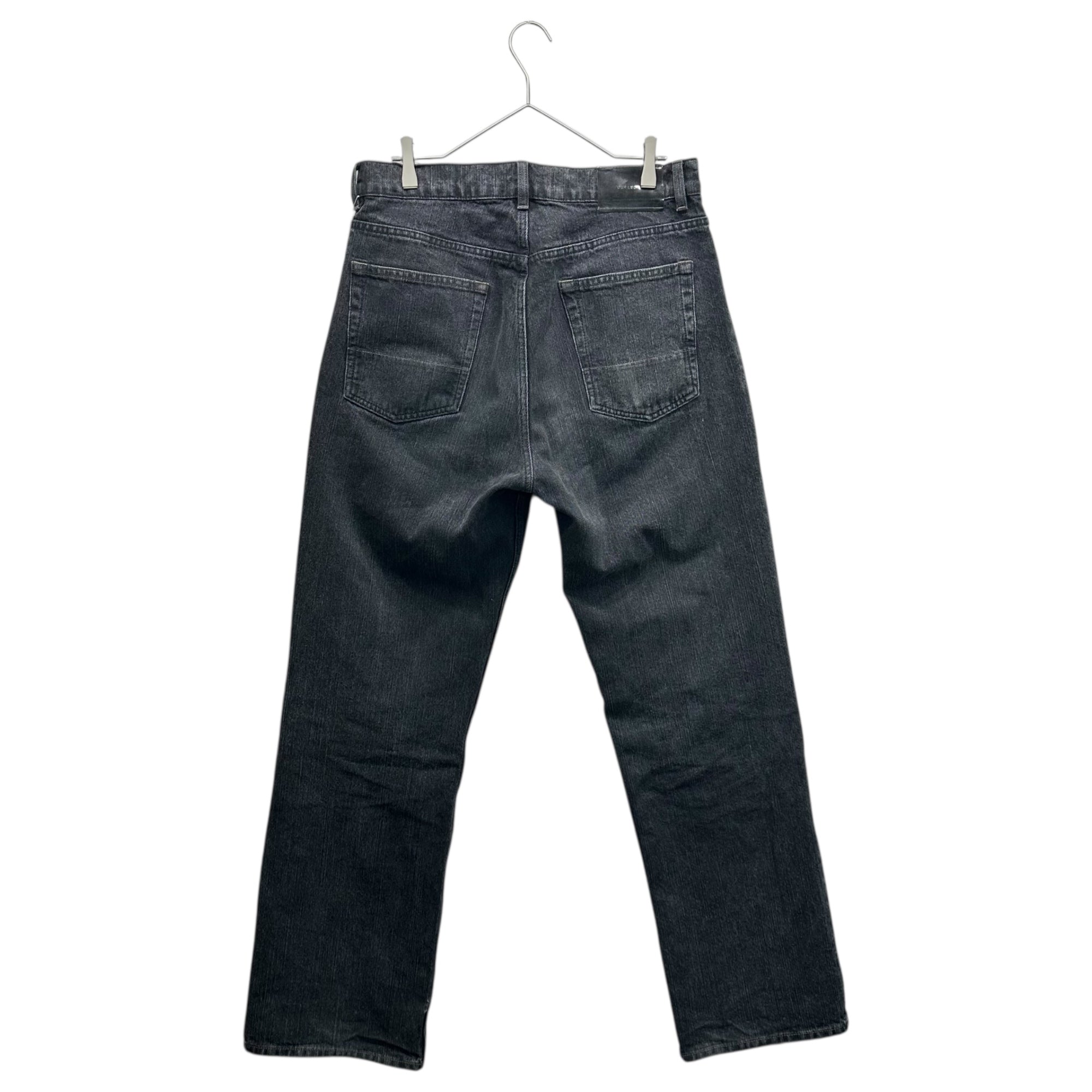 OUR LEGACY(アワーレガシー) 24AW Third Cut “Real Black Chain Twill” サードカット デニム パンツ Ｍ4245TR 30 ブラック ワイド ストレート