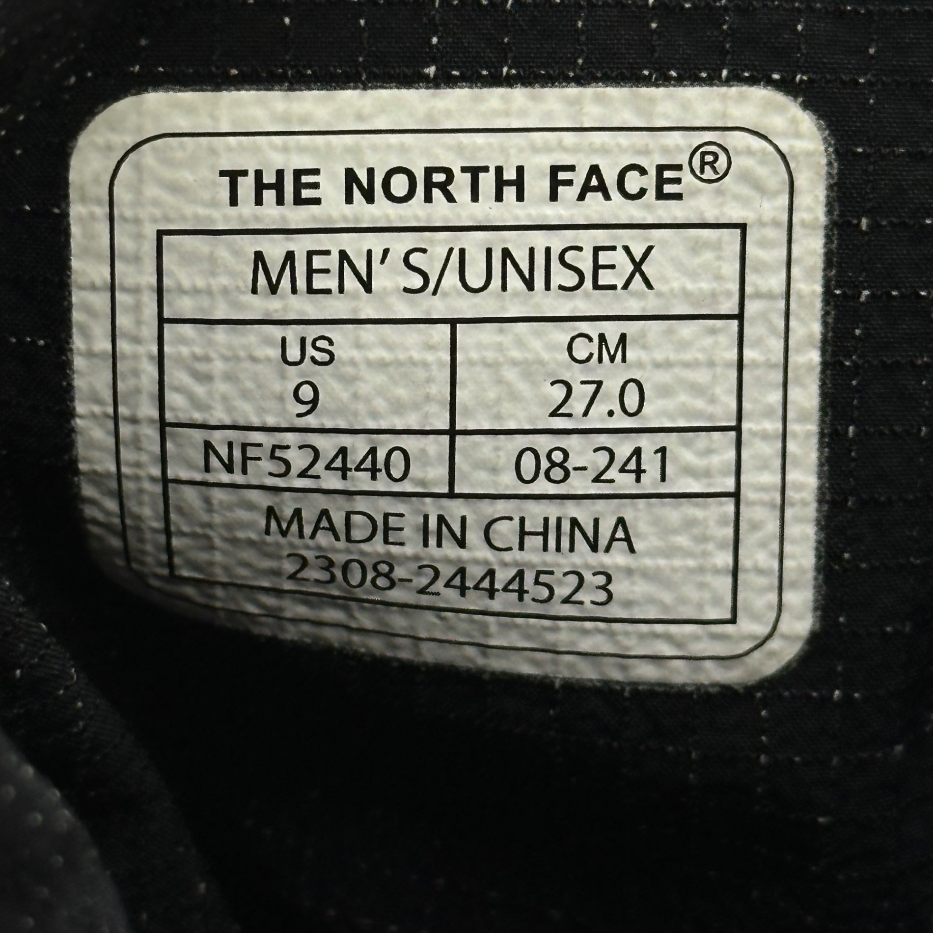 THE NORTH FACE(ノースフェイス) TNF Rain Boots GORE-TEX レイン ブーツ ゴアテックス NF52440 27cm ブラック スニーカー vibramソール