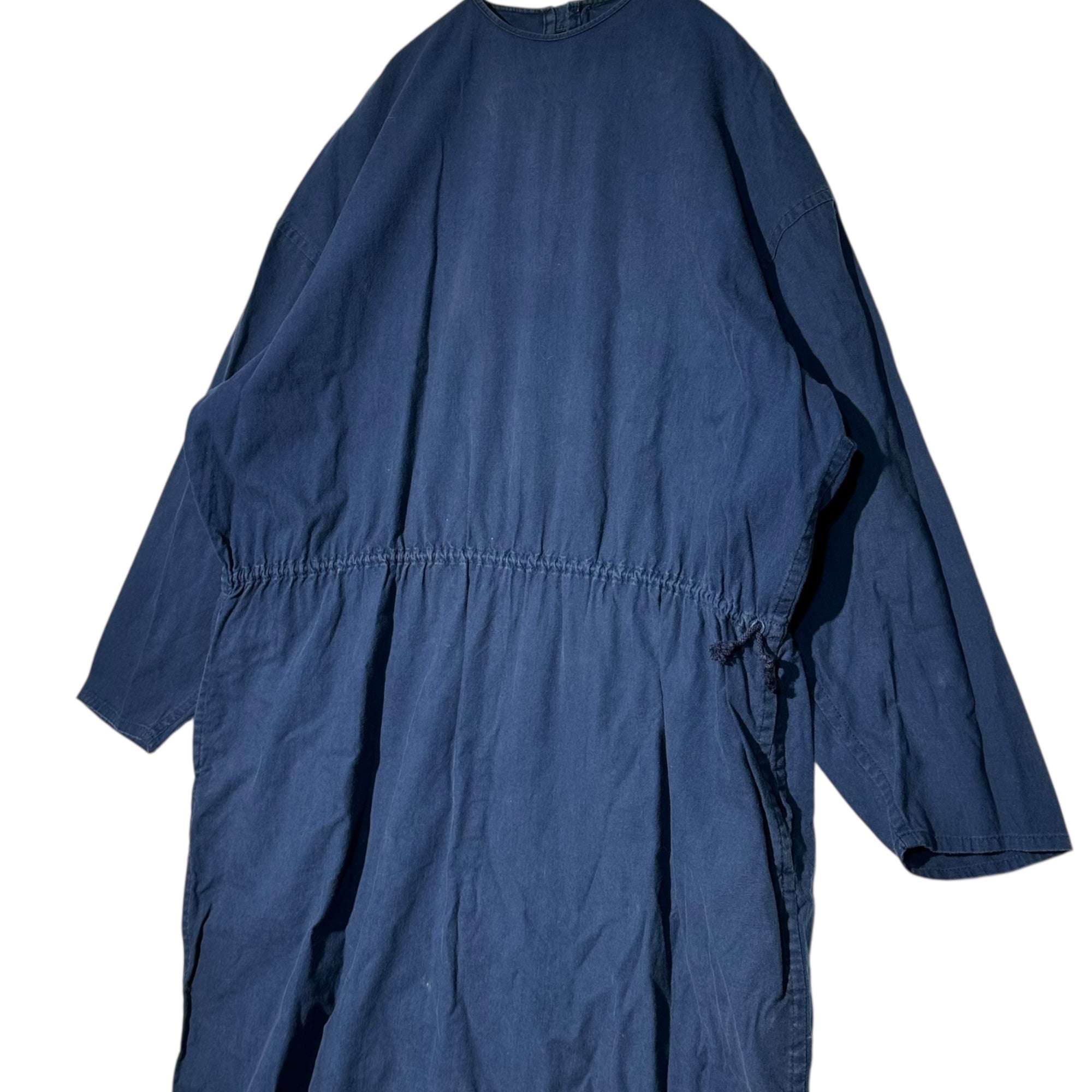 Y's(ワイズ) 80's L/S Cotton Hospital Dress 80年代 長袖 コットン ホスピタル ワンピース FREE ブルー