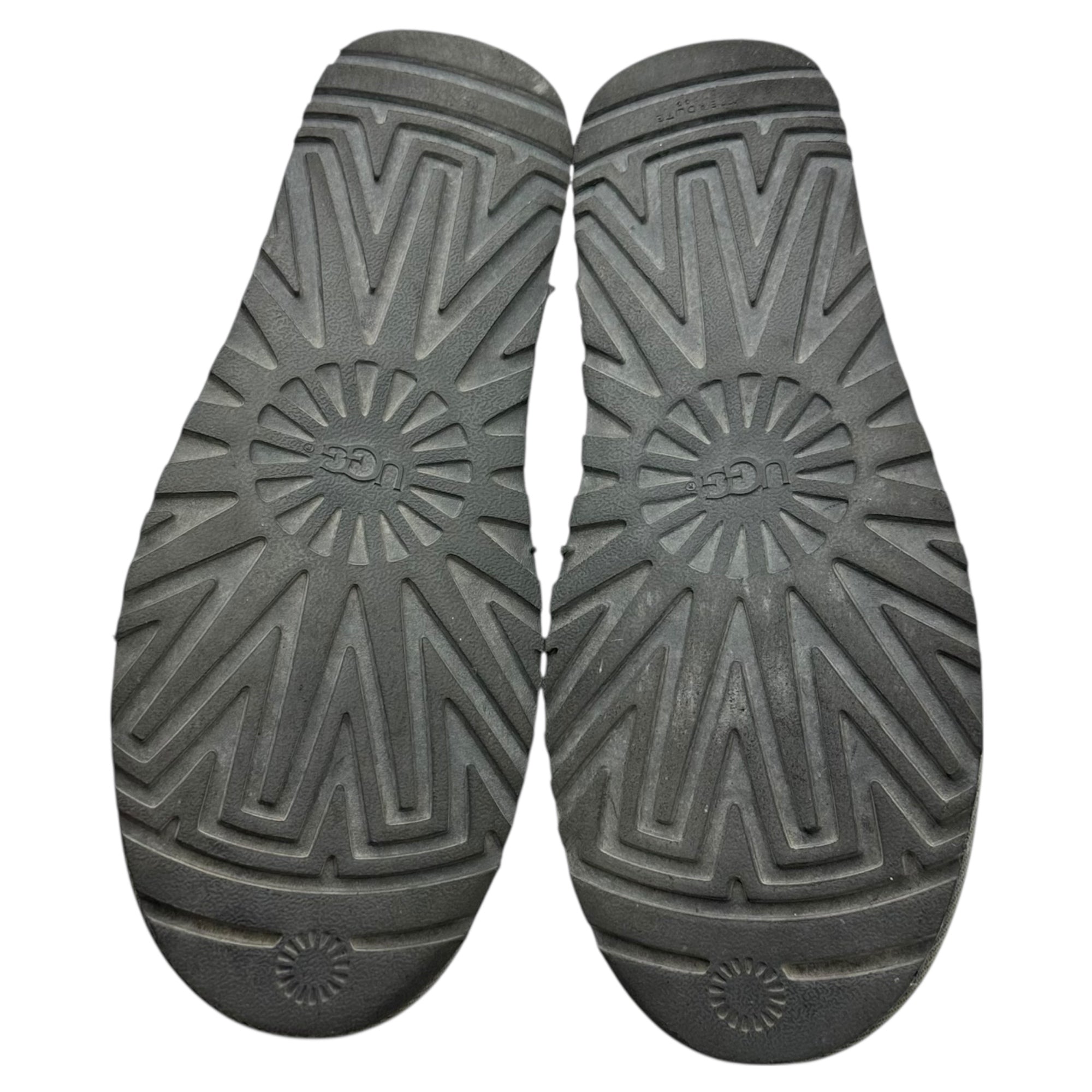UGG(アグ) CLASSIC SHORT SPARKLE ZIP ムートン ブーツ F27118G 27cm グレー