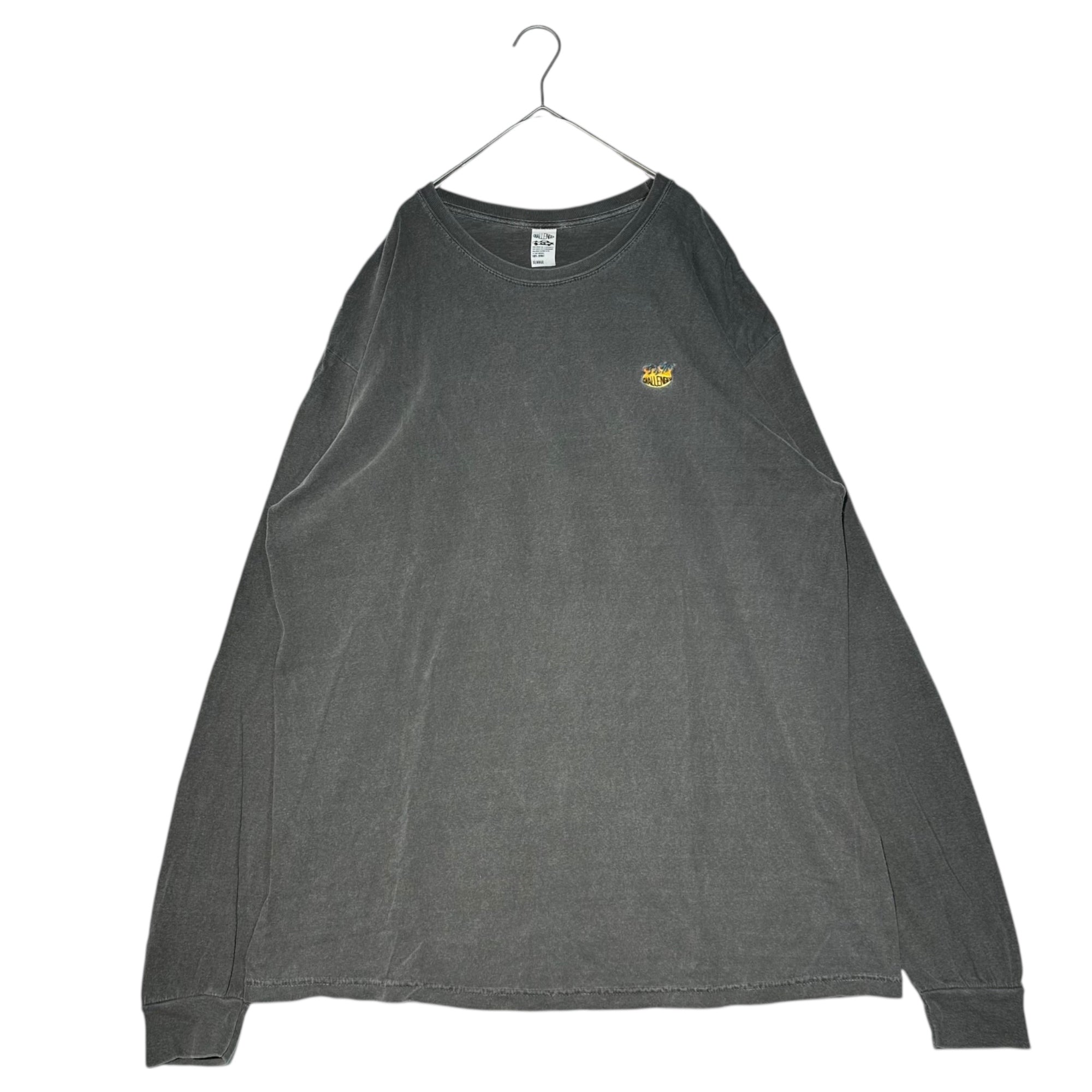 CHALLENGER(チャレンジャー) L/S FIREBALL TEE 長袖 ファイヤーボールＴシャツ CLG-TS 021-053 XL ブラック