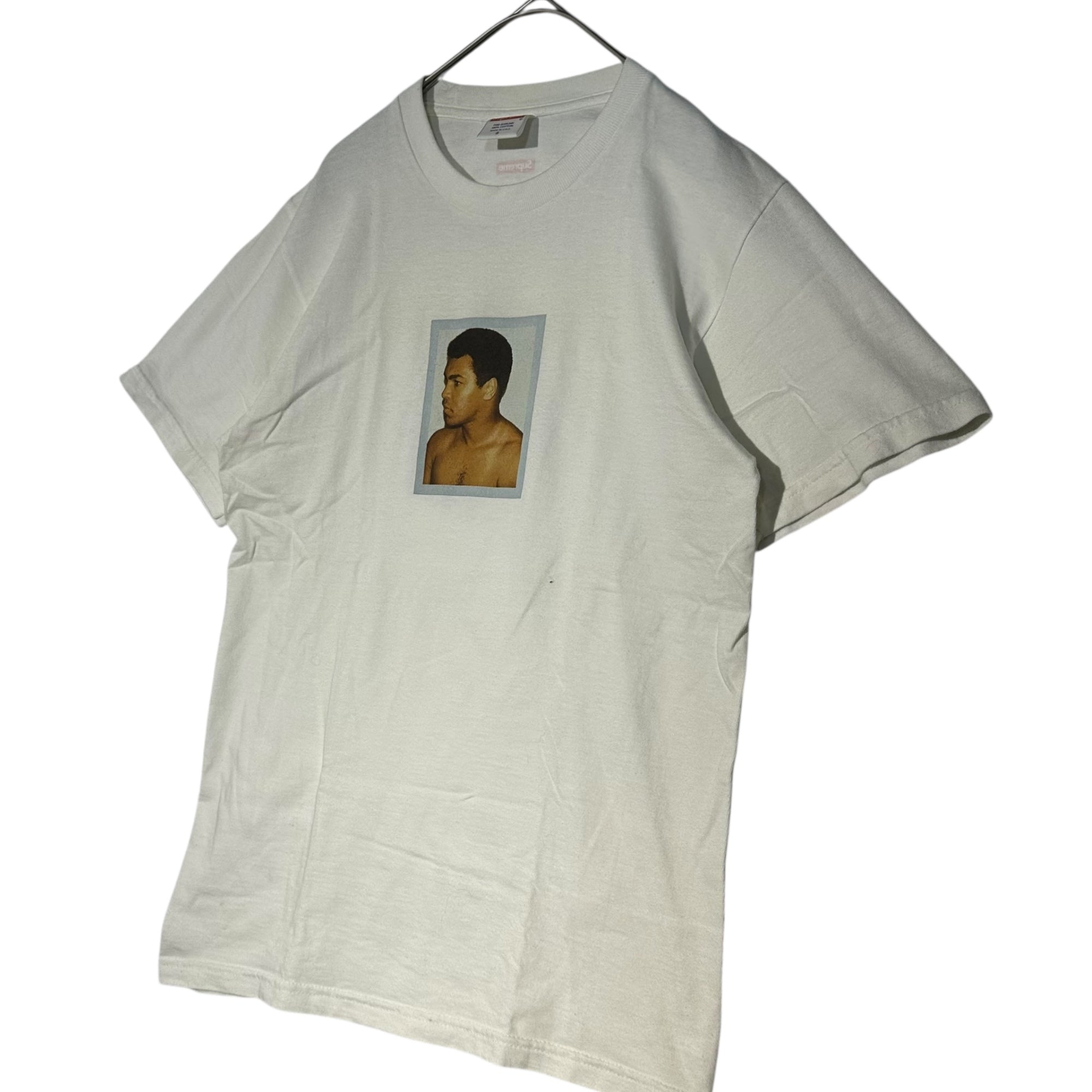 SUPREME(シュプリーム) 16SS ANDY ALI WARHOL TEE モハメド アリ アンディ ウォーホル フォト Tシャツ S ホワイト