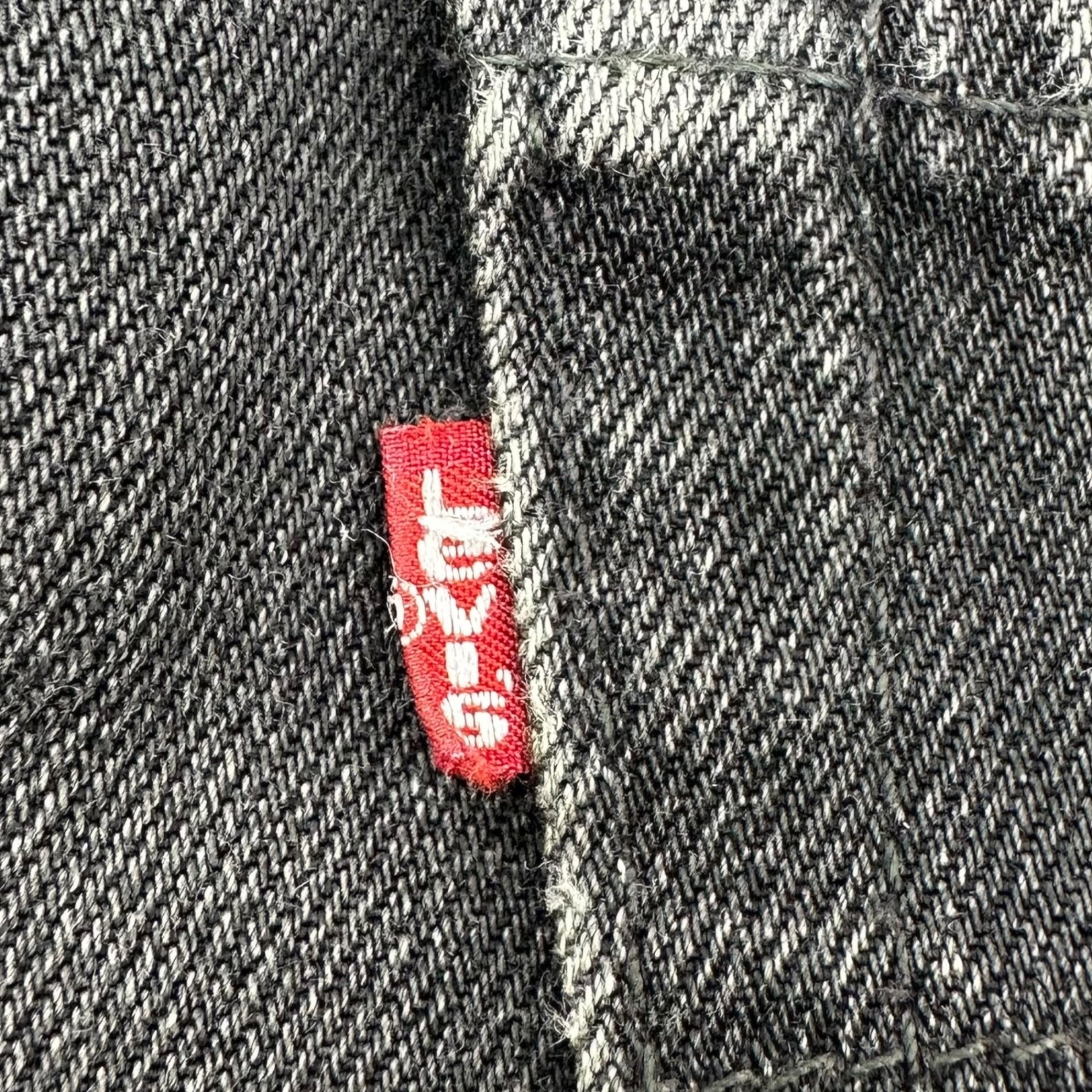 Levi's(リーバイス) 90's 501 USA made Post-dyed Black Denim Pants 後染め ブラック デニム パンツ W29 L34 ブラック 90年代 USA製 裏ボタン524 ヴィンテージ