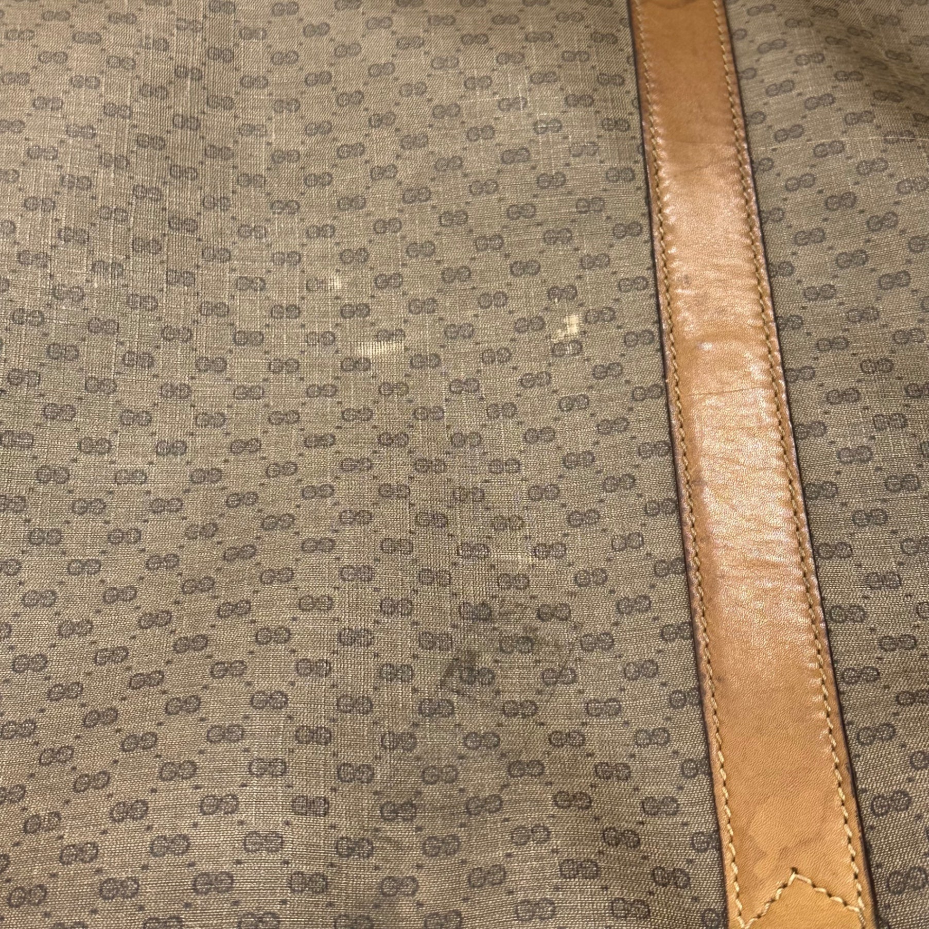 GUCCI(グッチ) 80's Vintage Micro GG Trunk Boston Bag 80年代