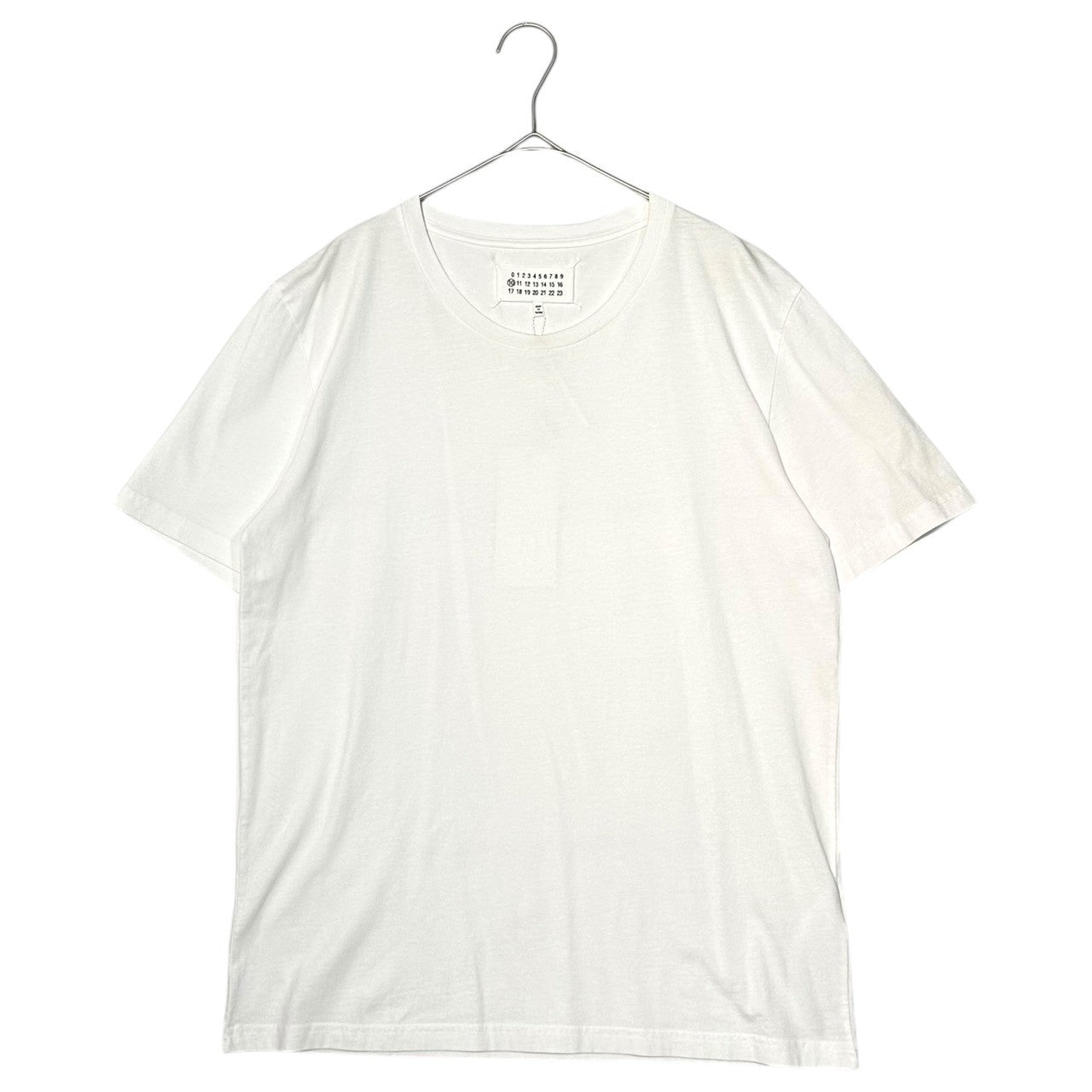 MAISON MARGIELA(メゾンマルジェラ) 20SS Crew Neck S/S T-Shirt クルーネック 半袖 Tシャツ S30GC0640 46(S程度) ホワイト 無地